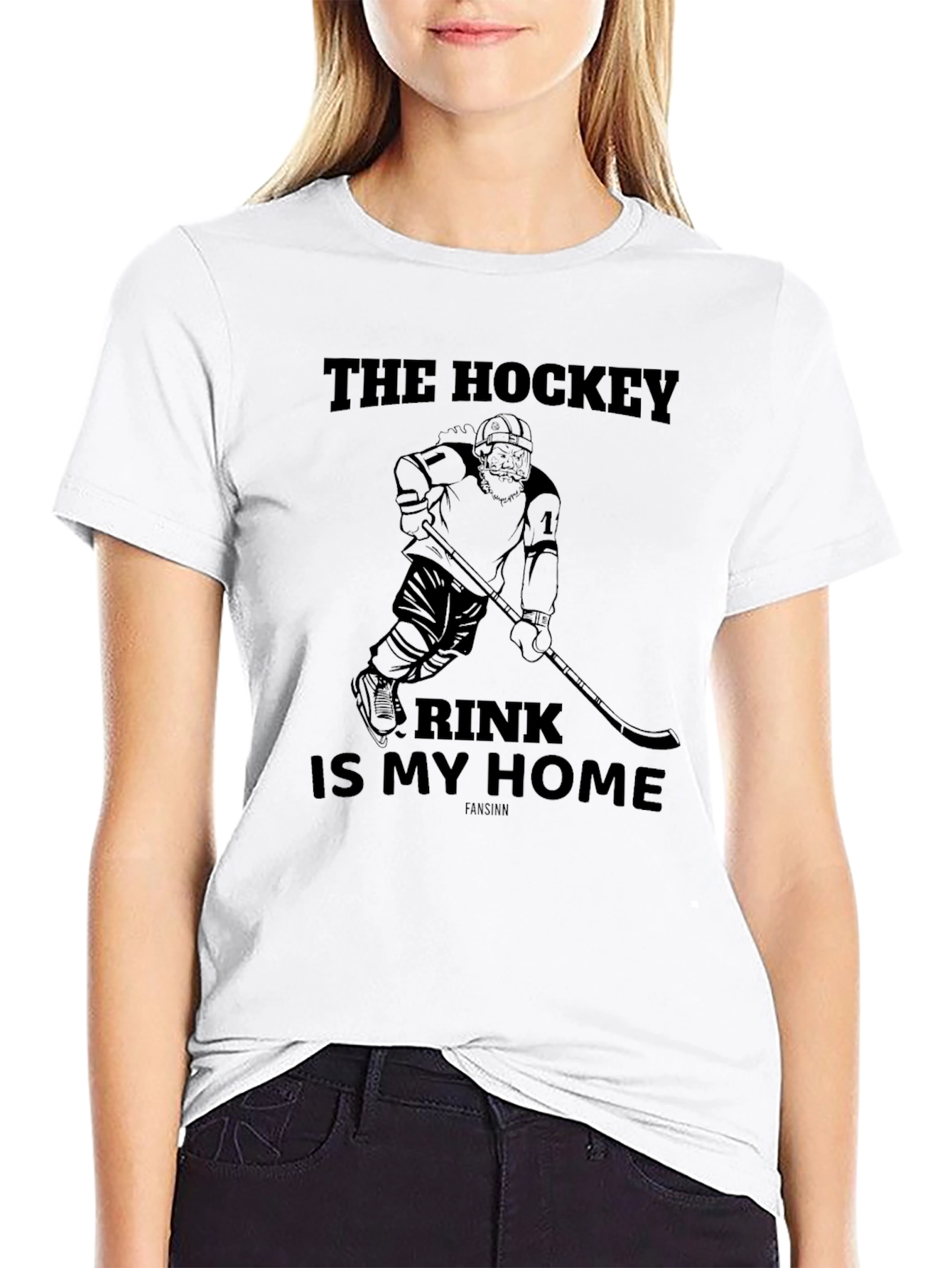 Hockey Rink Home T-Shirt