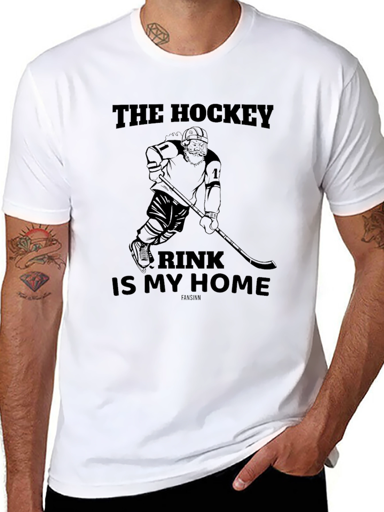 Hockey Rink Home T-Shirt