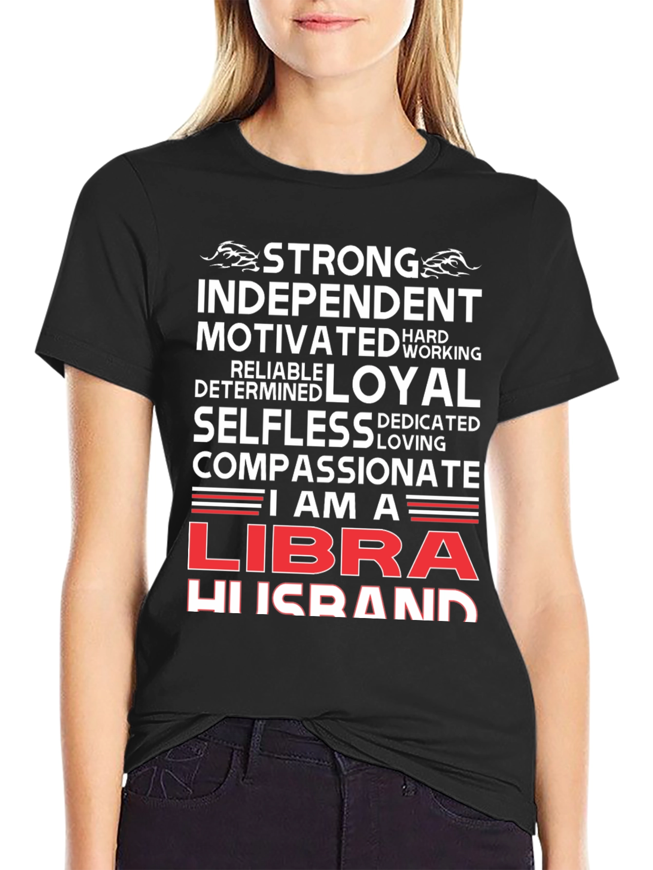 Libra Husband T-Shirt - Strong Loyal Zodiac Tee
