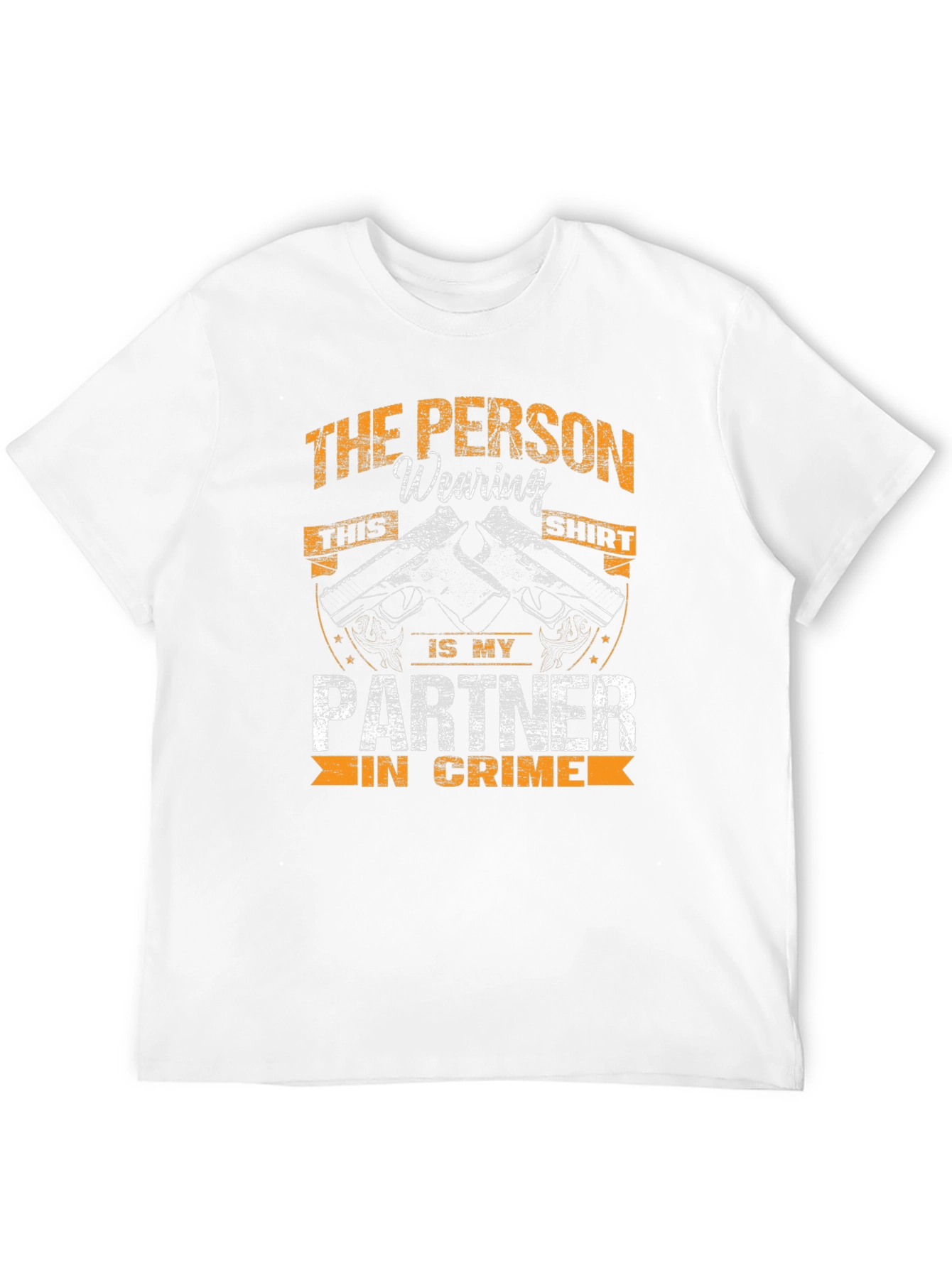 Partner in Crime T-Shirt - Black Graphic Tee
