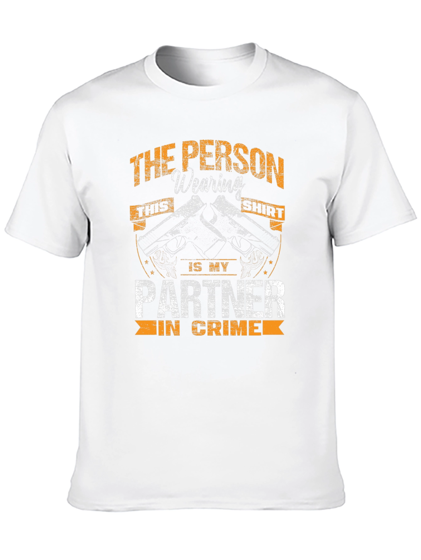 Partner in Crime T-Shirt - Black Graphic Tee