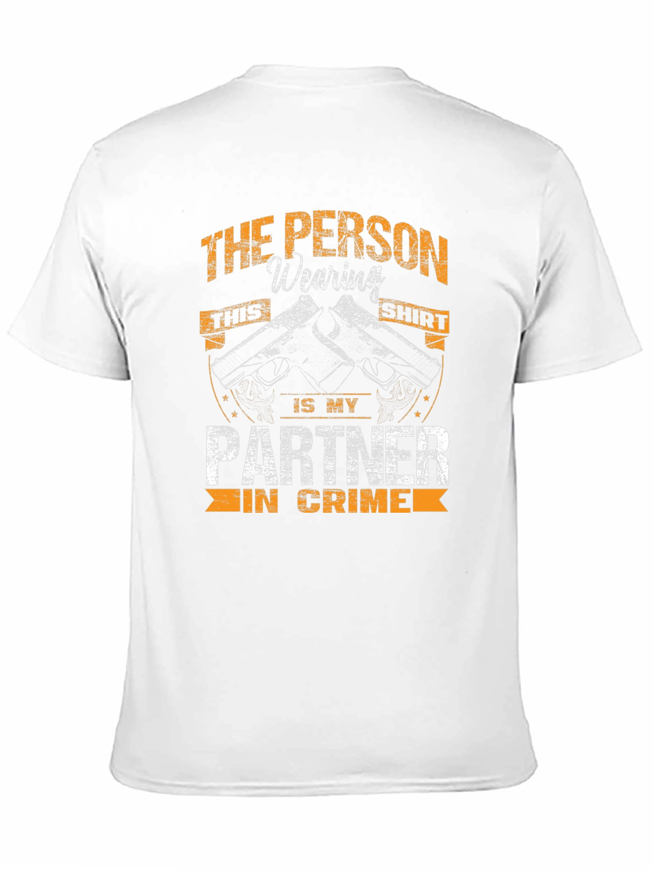 Partner in Crime T-Shirt - Black Graphic Tee