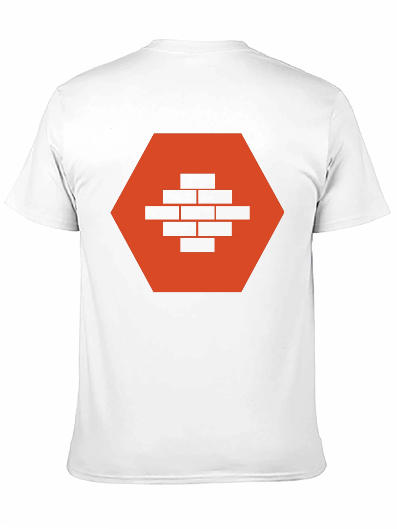 Brick Wall Graphic Tee - Mens Casual T-Shirt