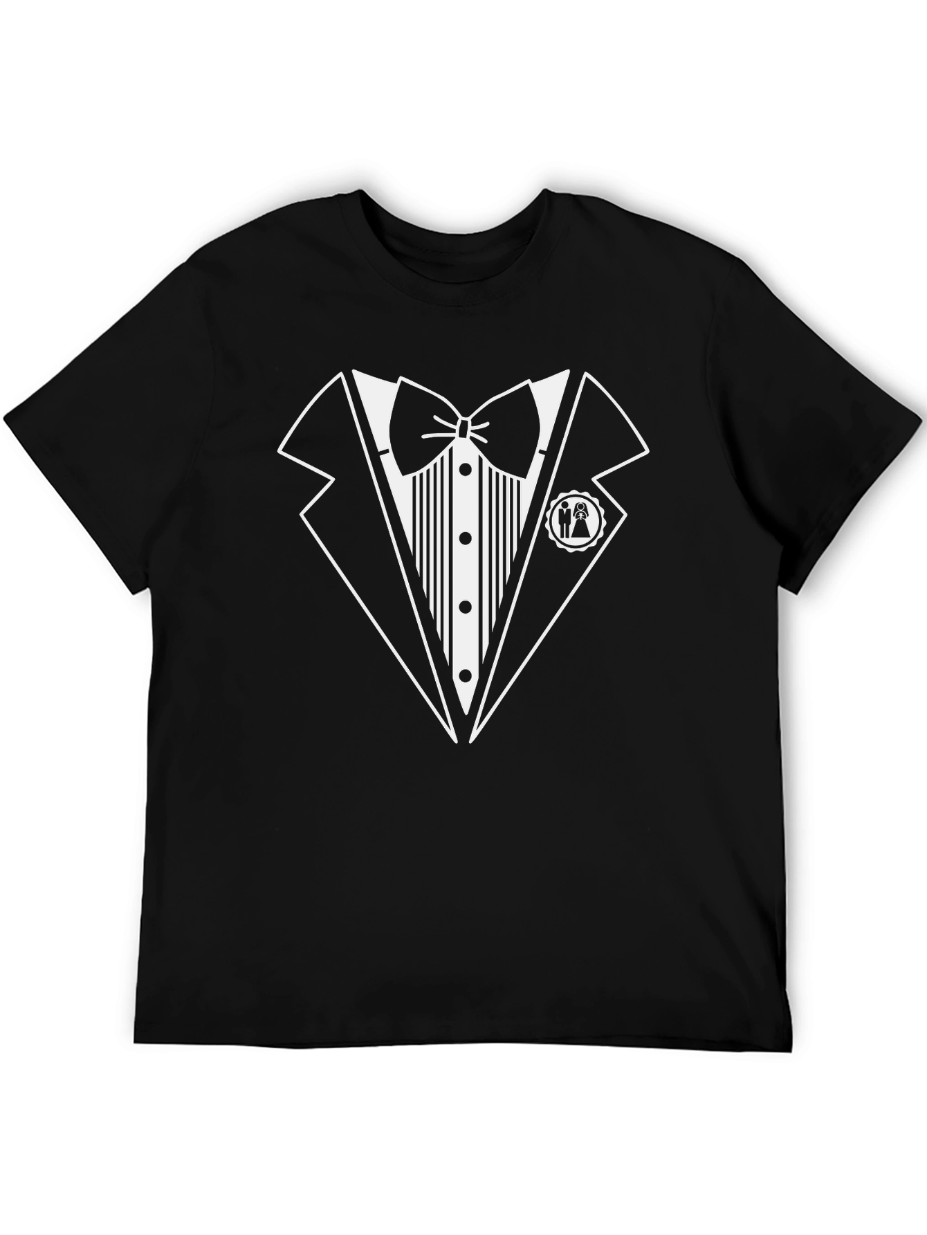 Tuxedo T-Shirt - Black Tie Wedding Graphic Tee