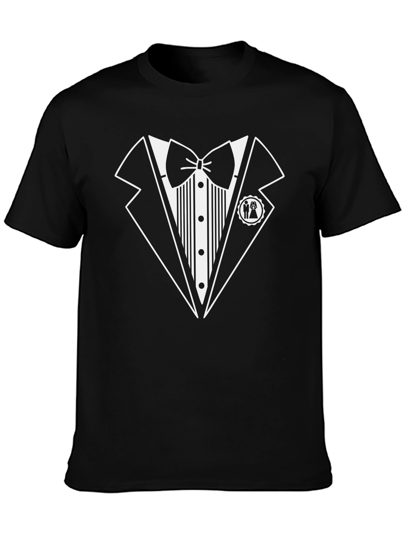 Tuxedo T-Shirt - Black Tie Wedding Graphic Tee