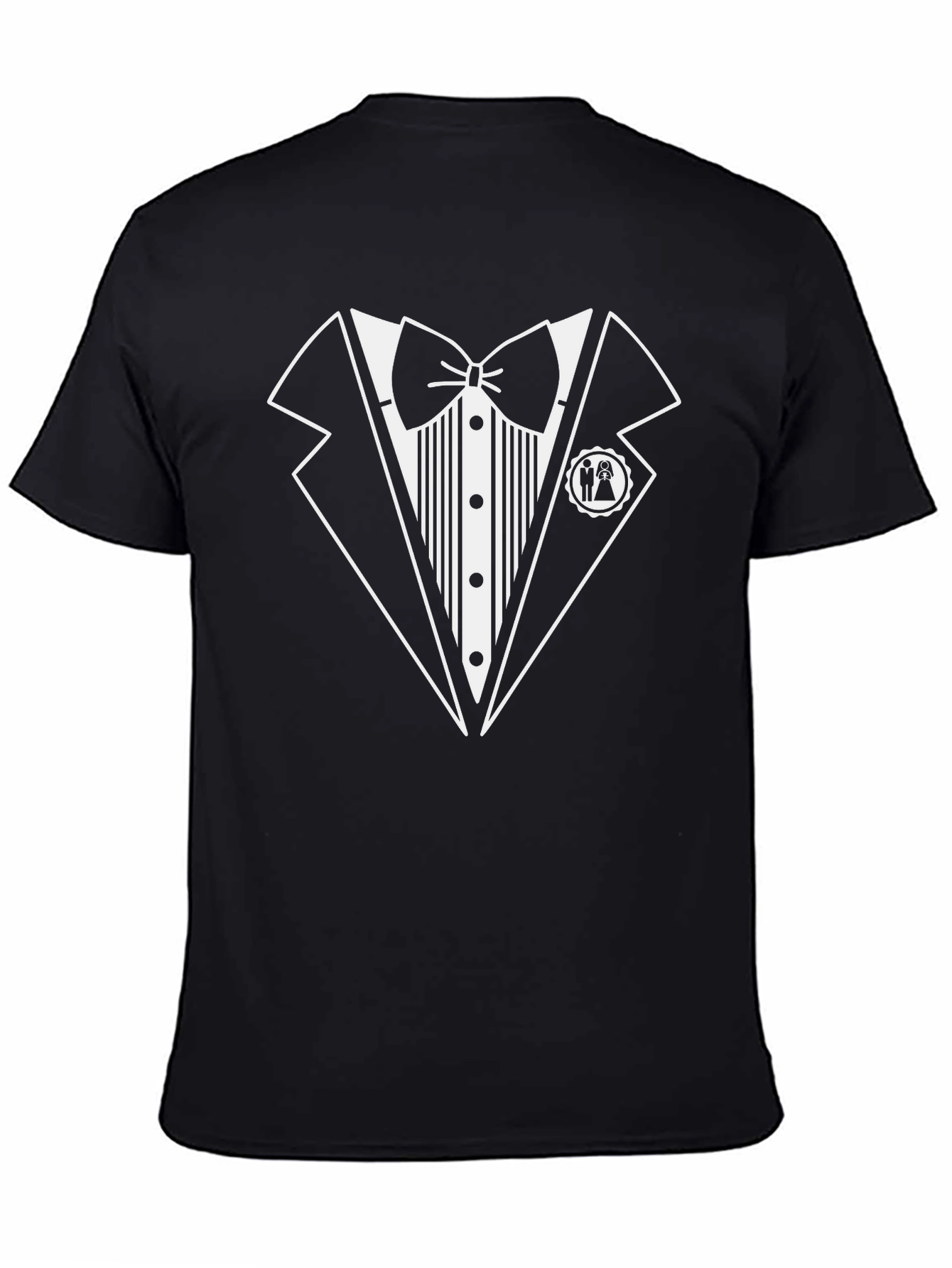 Tuxedo T-Shirt - Black Tie Wedding Graphic Tee