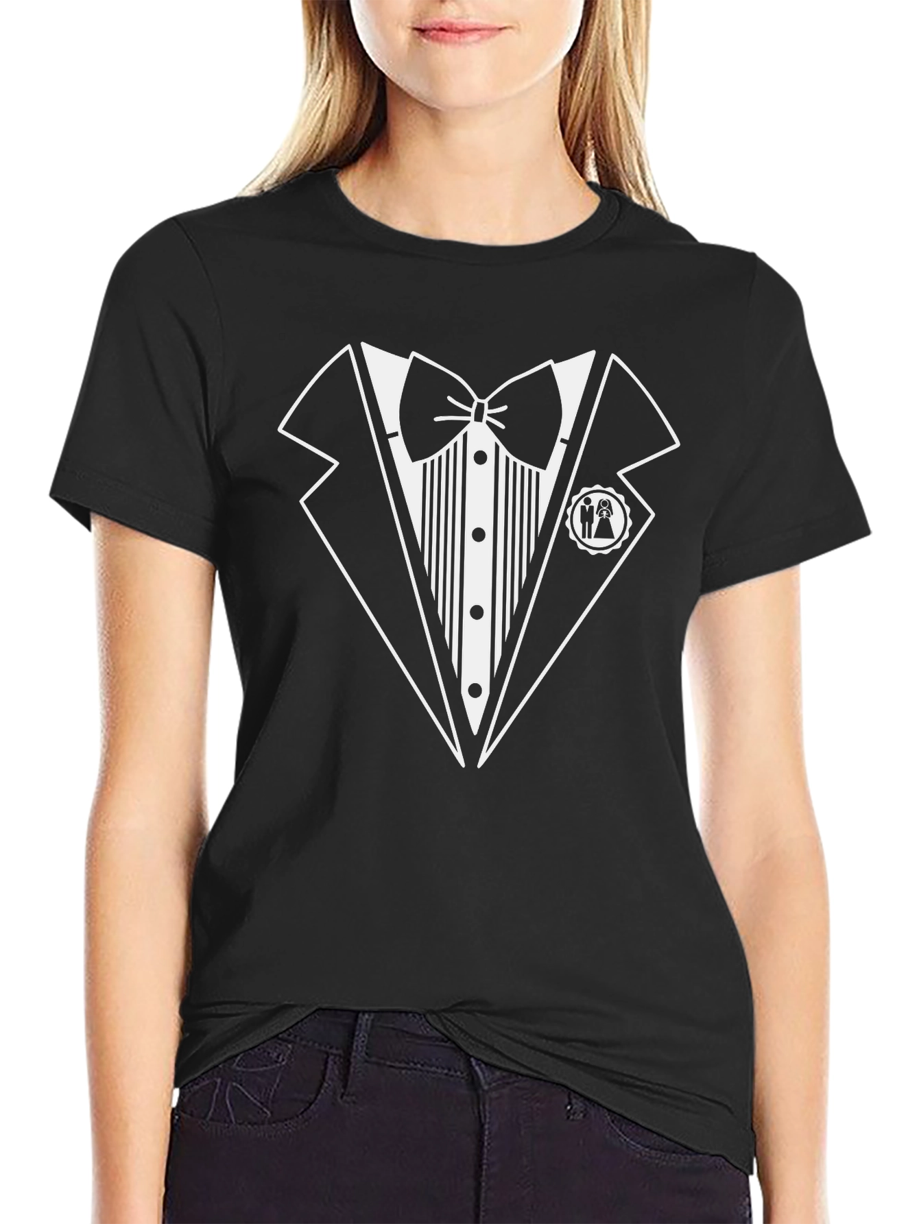 Tuxedo T-Shirt - Black Tie Wedding Graphic Tee