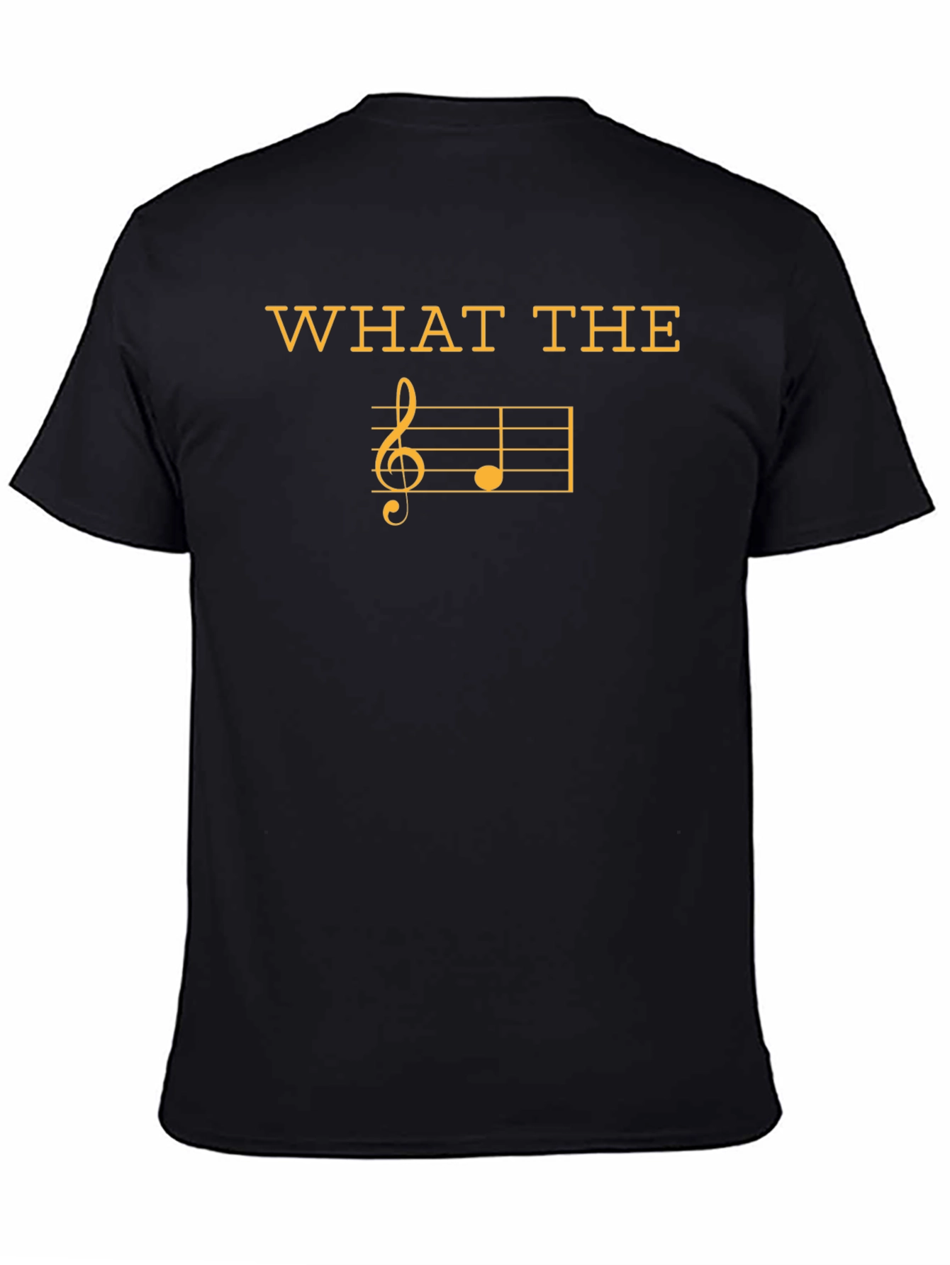 What The F T-Shirt - Music Note Tee