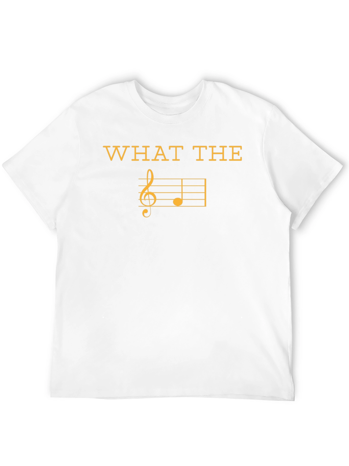 What The F T-Shirt - Music Note Tee