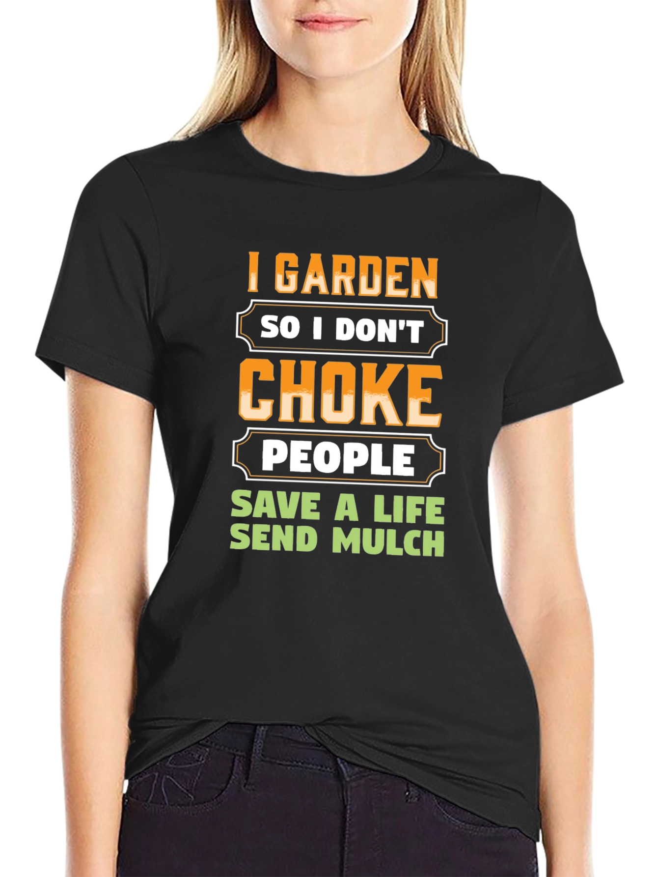 I Garden So I Dont Choke People T-Shirt