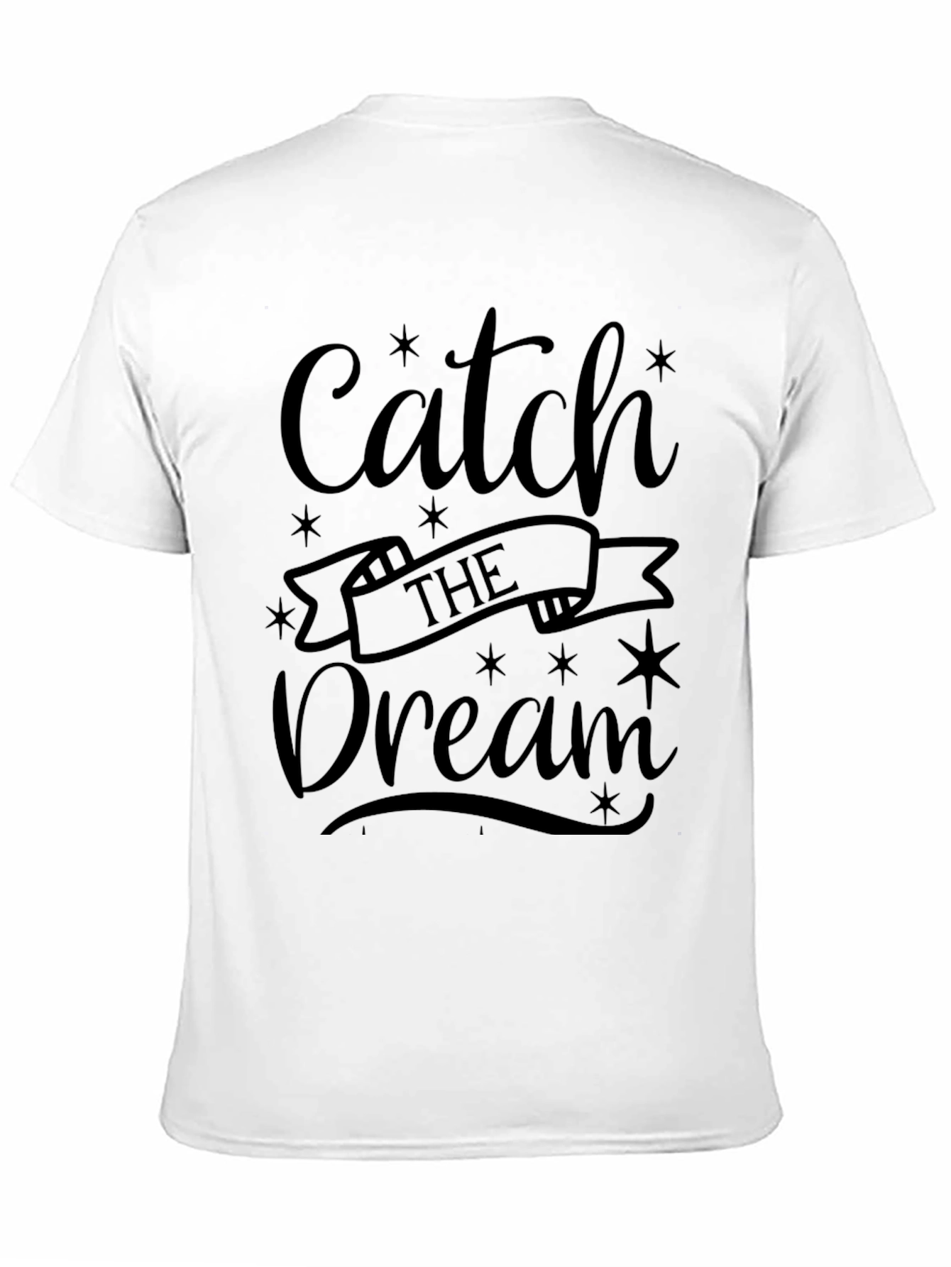 Catch the Dream Black Graphic Tee
