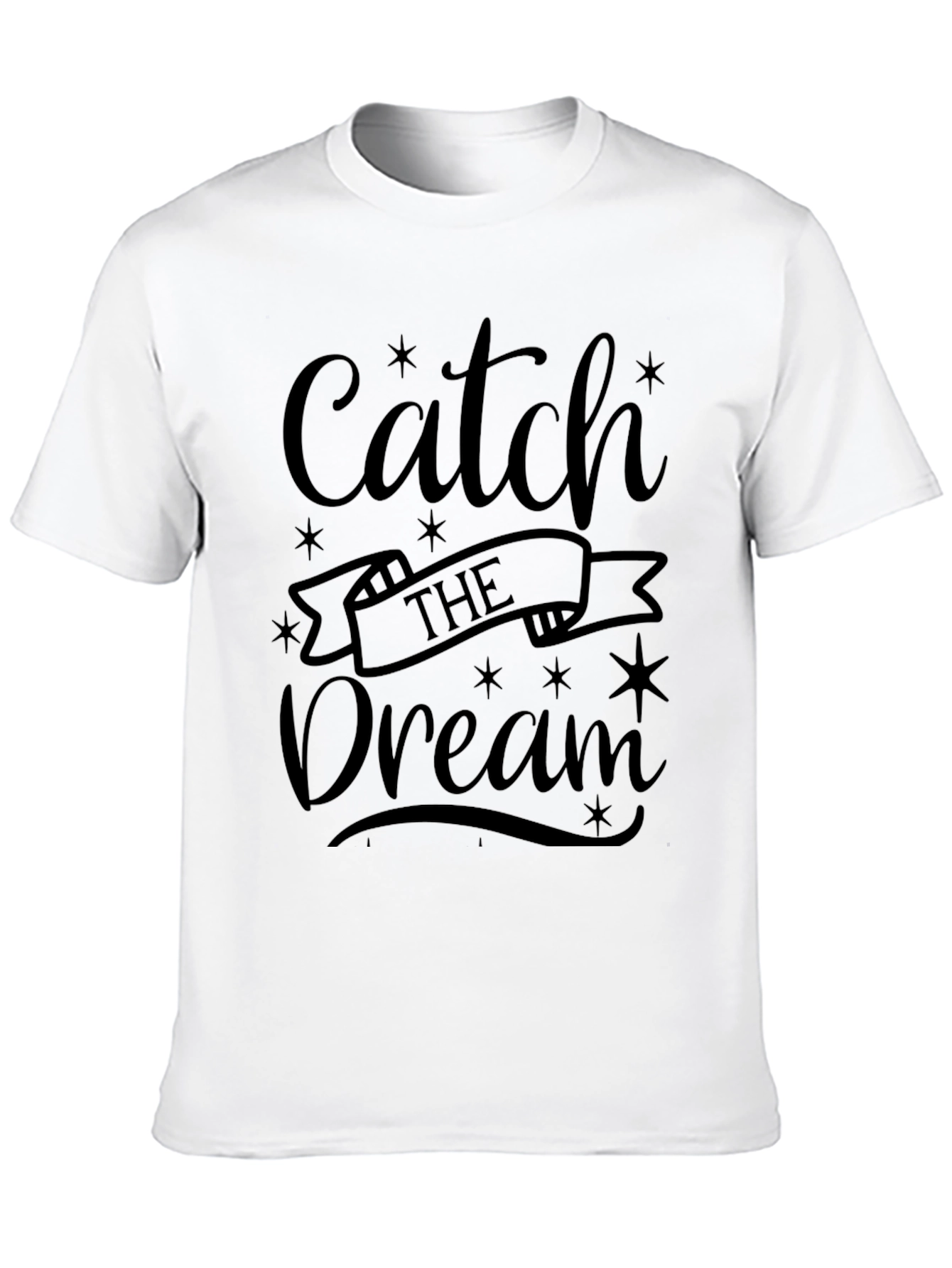 Catch the Dream Black Graphic Tee