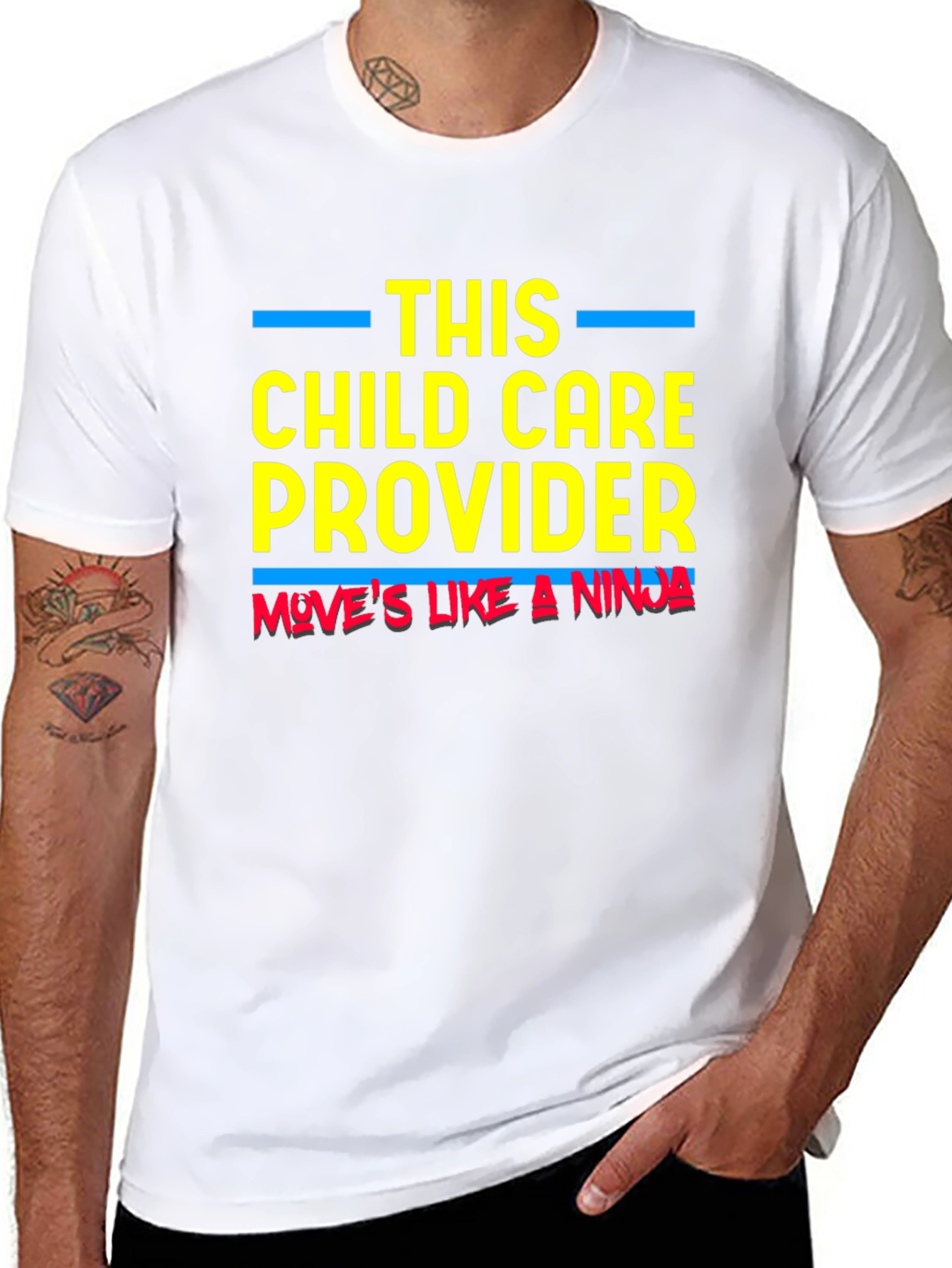 Child Care Provider Ninja T-Shirt