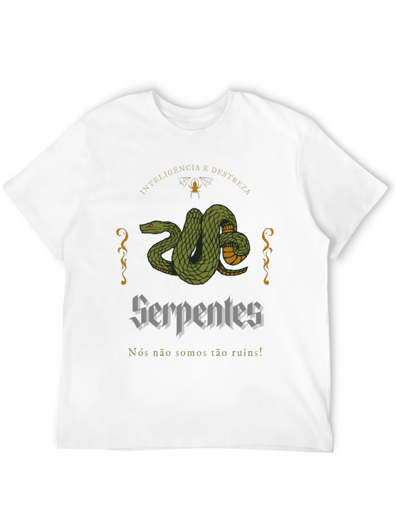 Serpentes T-Shirt: Intelligence and Dexterity Snake Design