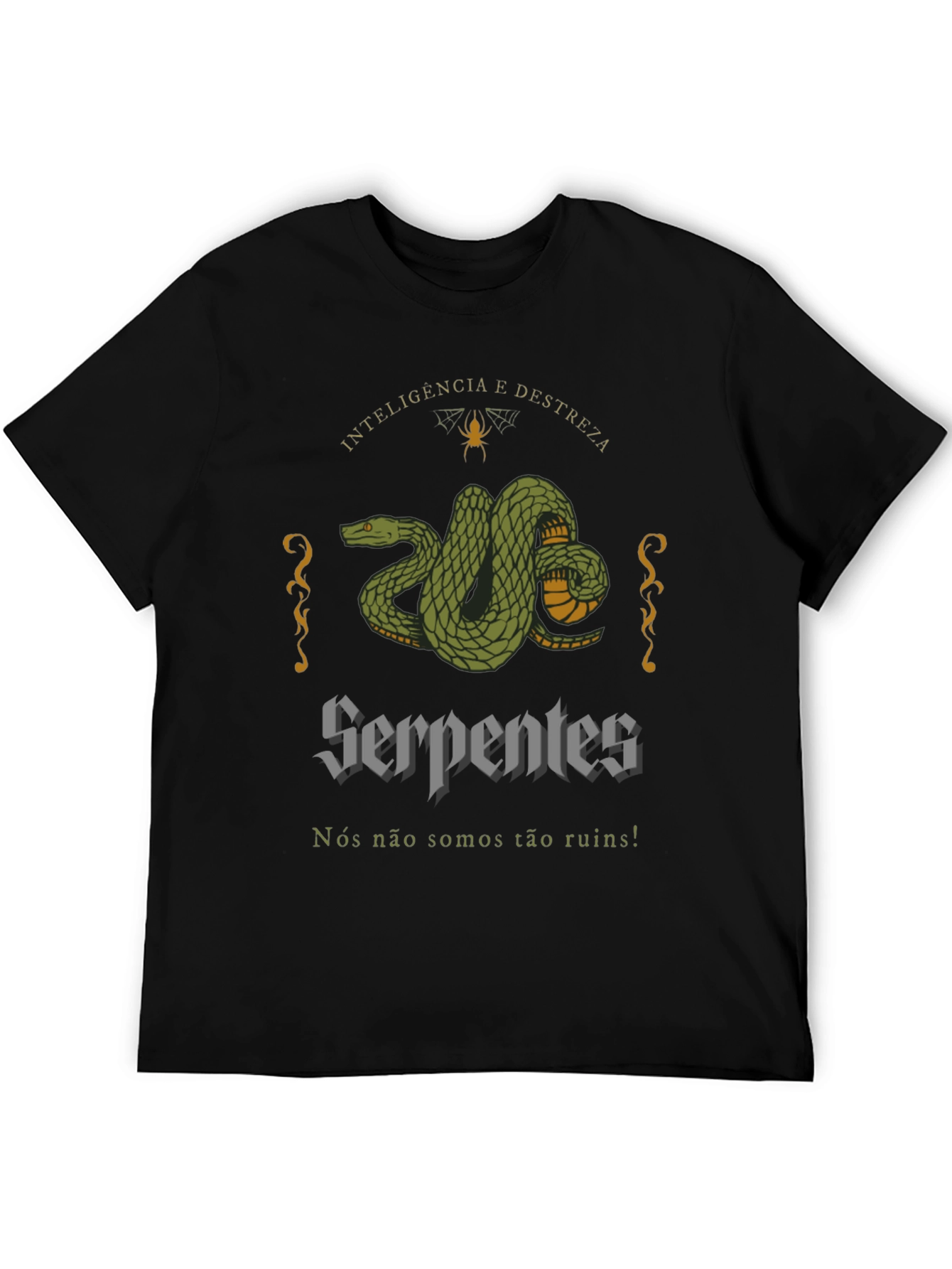 Serpentes T-Shirt: Intelligence and Dexterity Snake Design