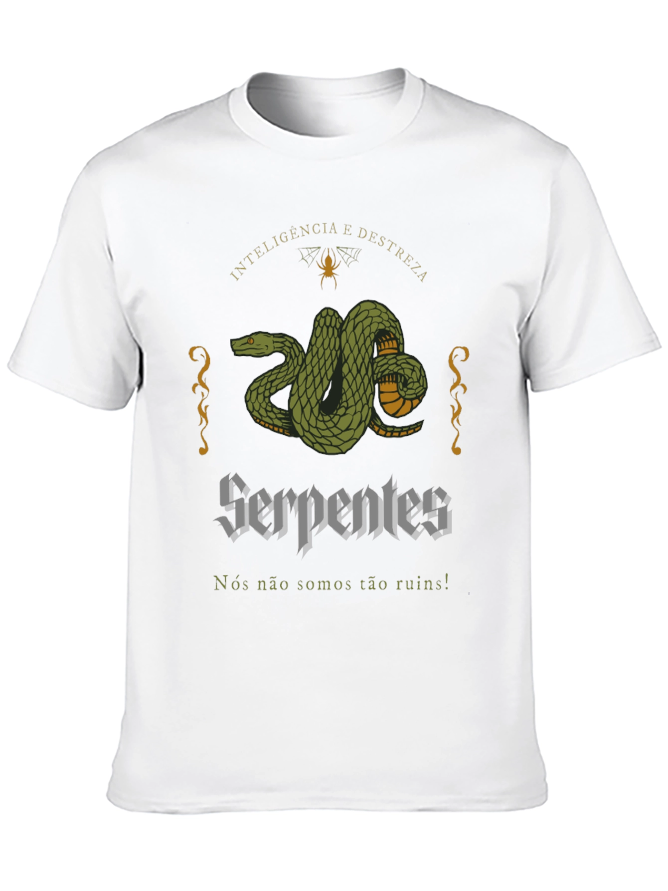 Serpentes T-Shirt: Intelligence and Dexterity Snake Design