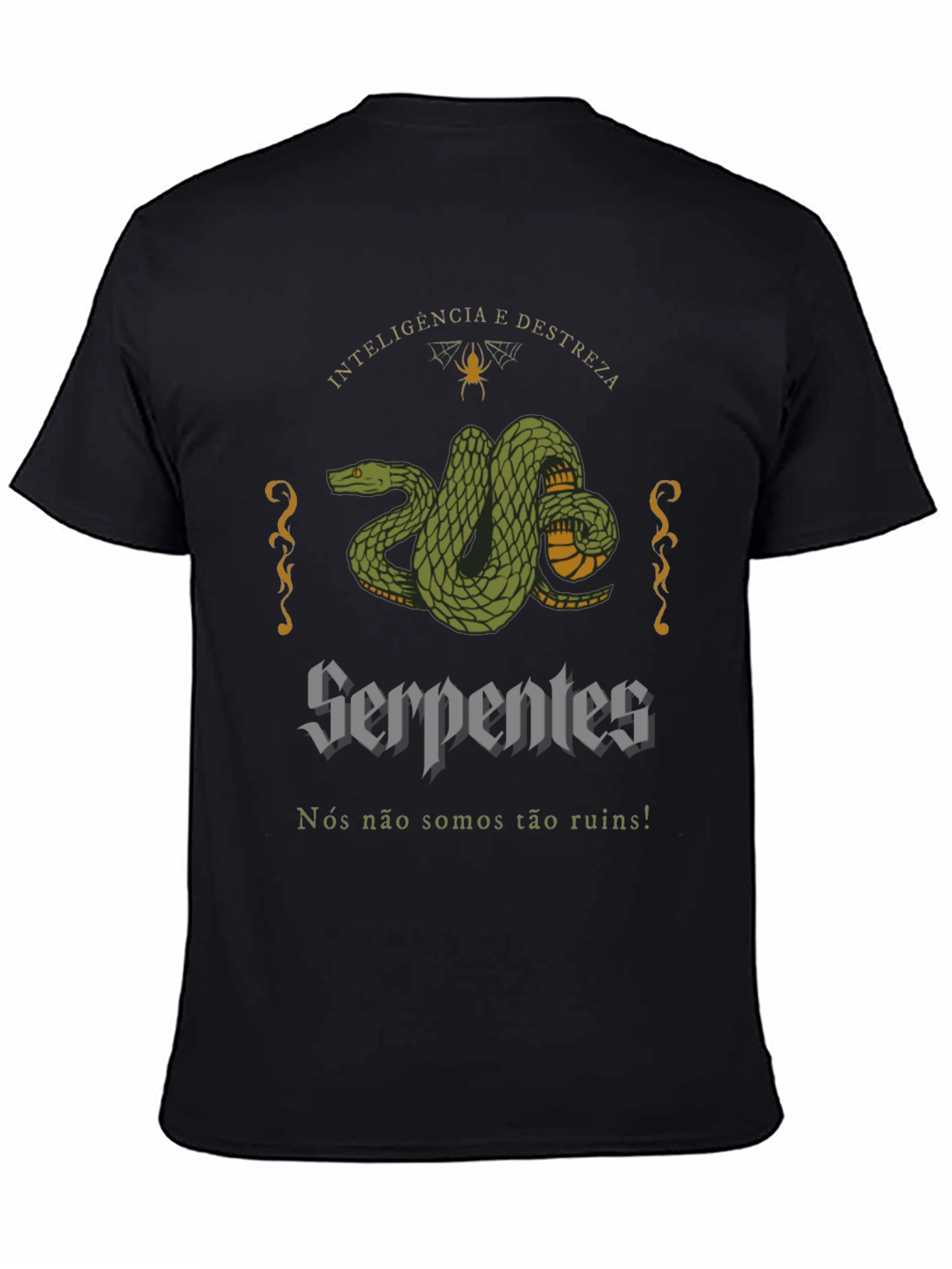 Serpentes T-Shirt: Intelligence and Dexterity Snake Design
