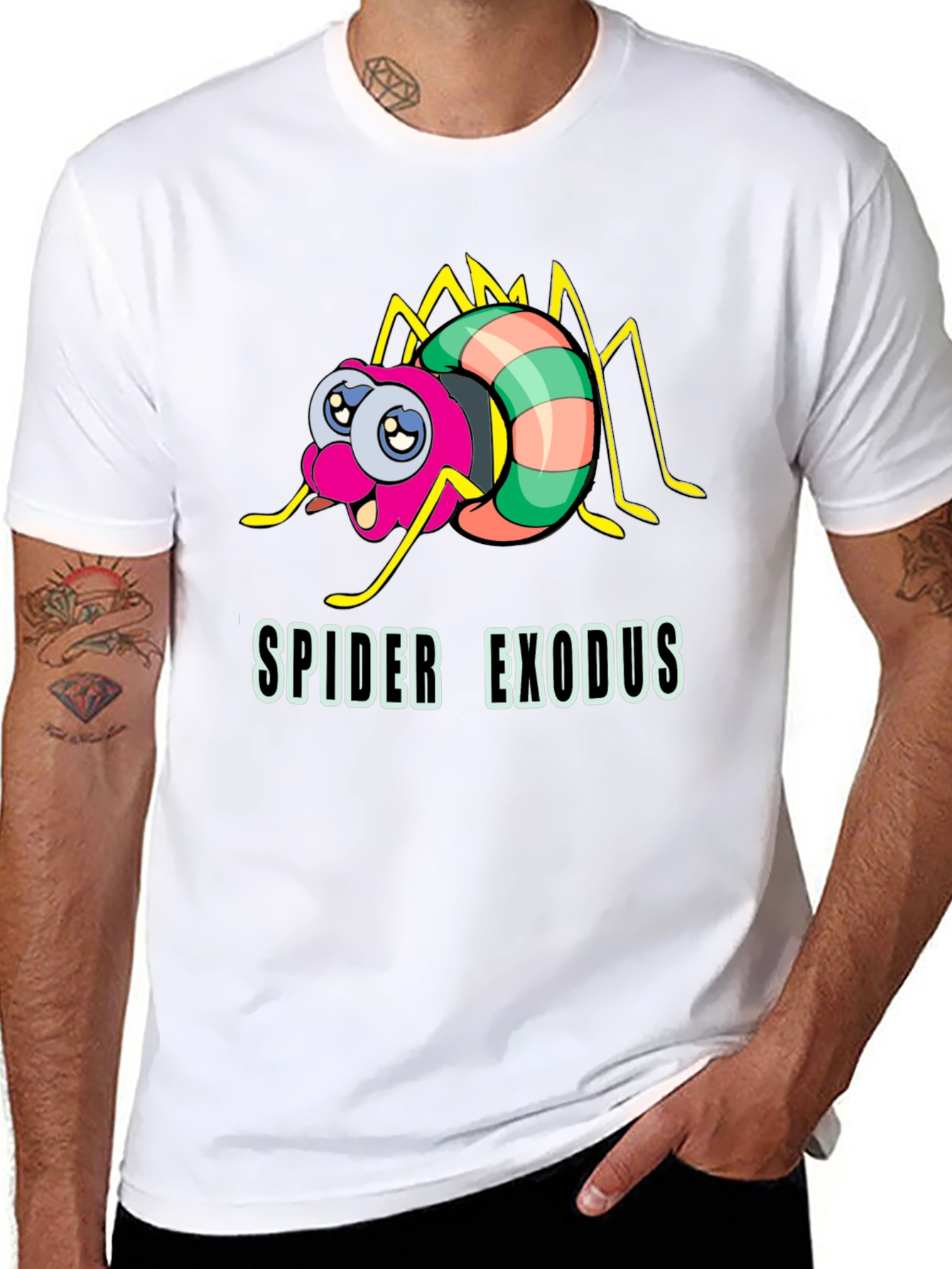 Spider Exodus Black T-Shirt