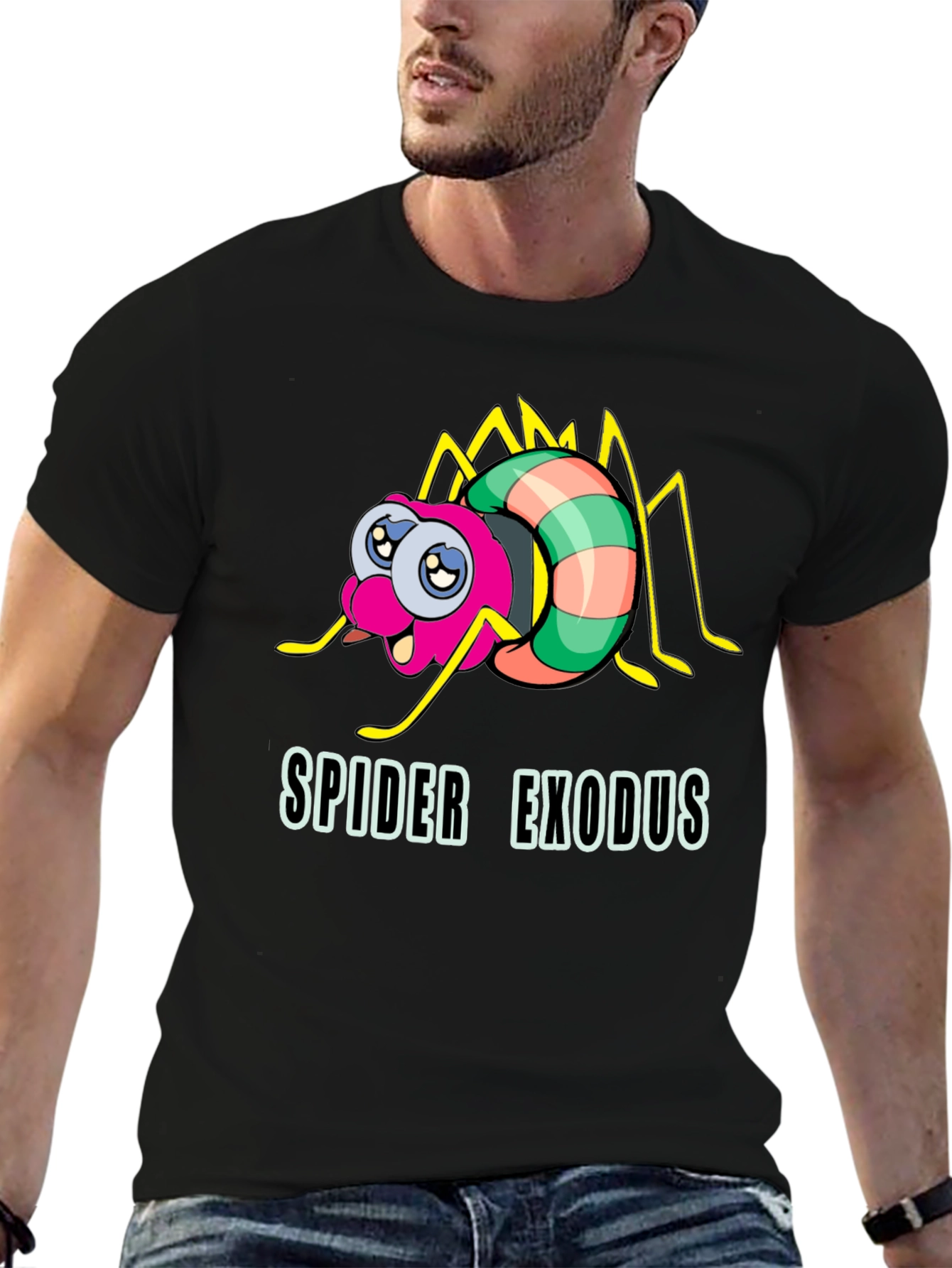 Spider Exodus Black T-Shirt