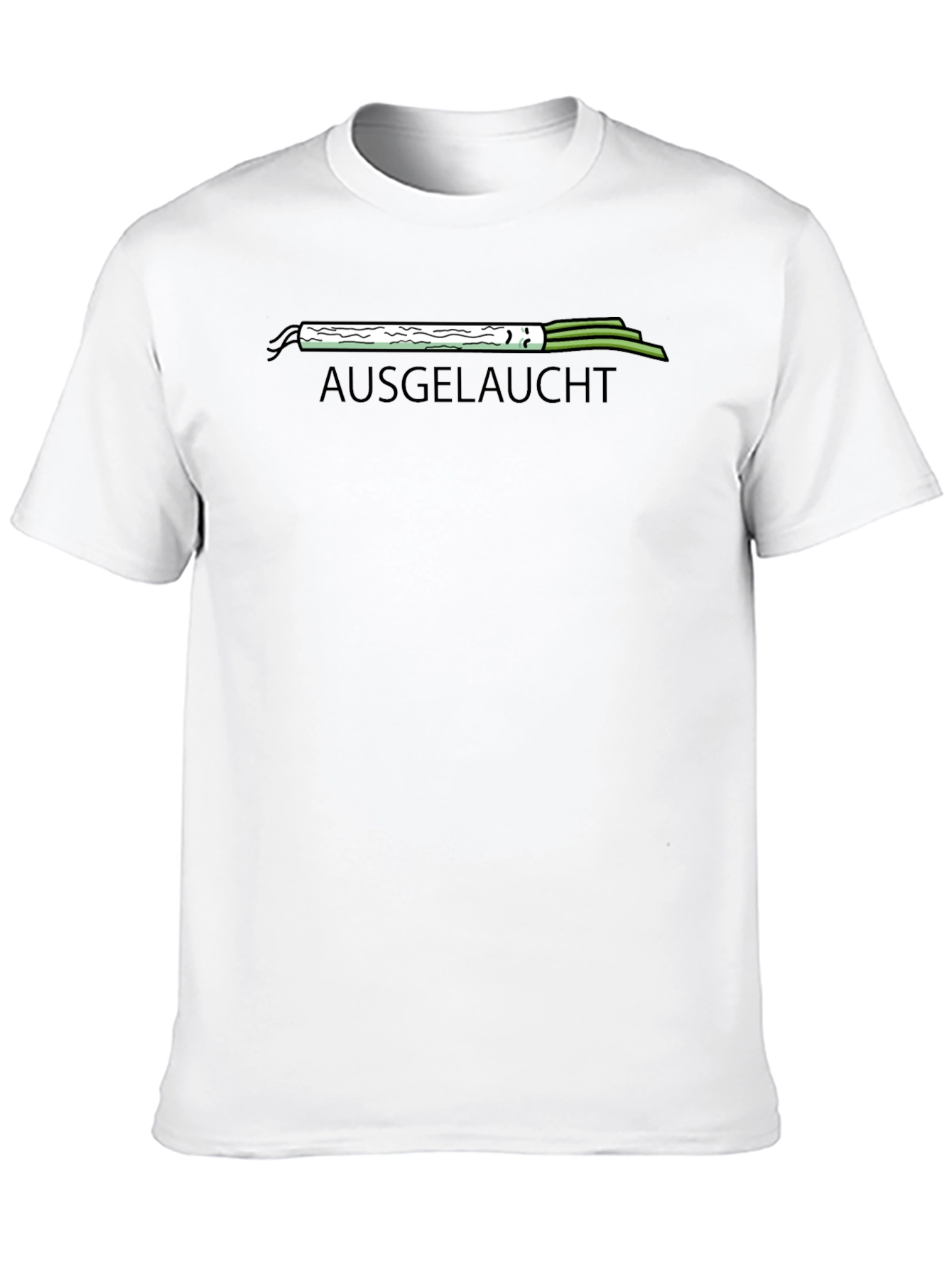 Ausgelaucht Leek T-Shirt - Funny German Graphic Tee
