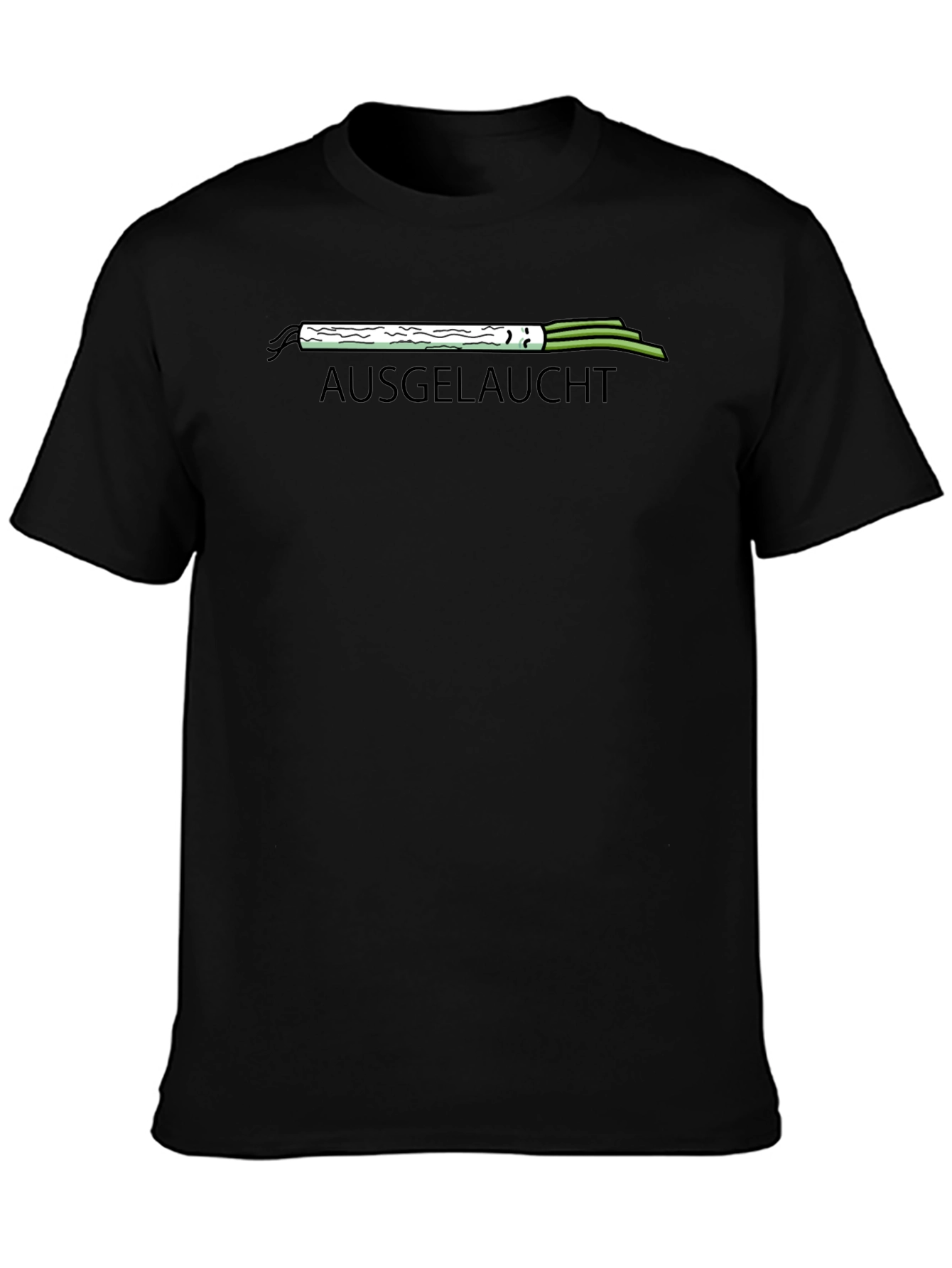 Ausgelaucht Leek T-Shirt - Funny German Graphic Tee