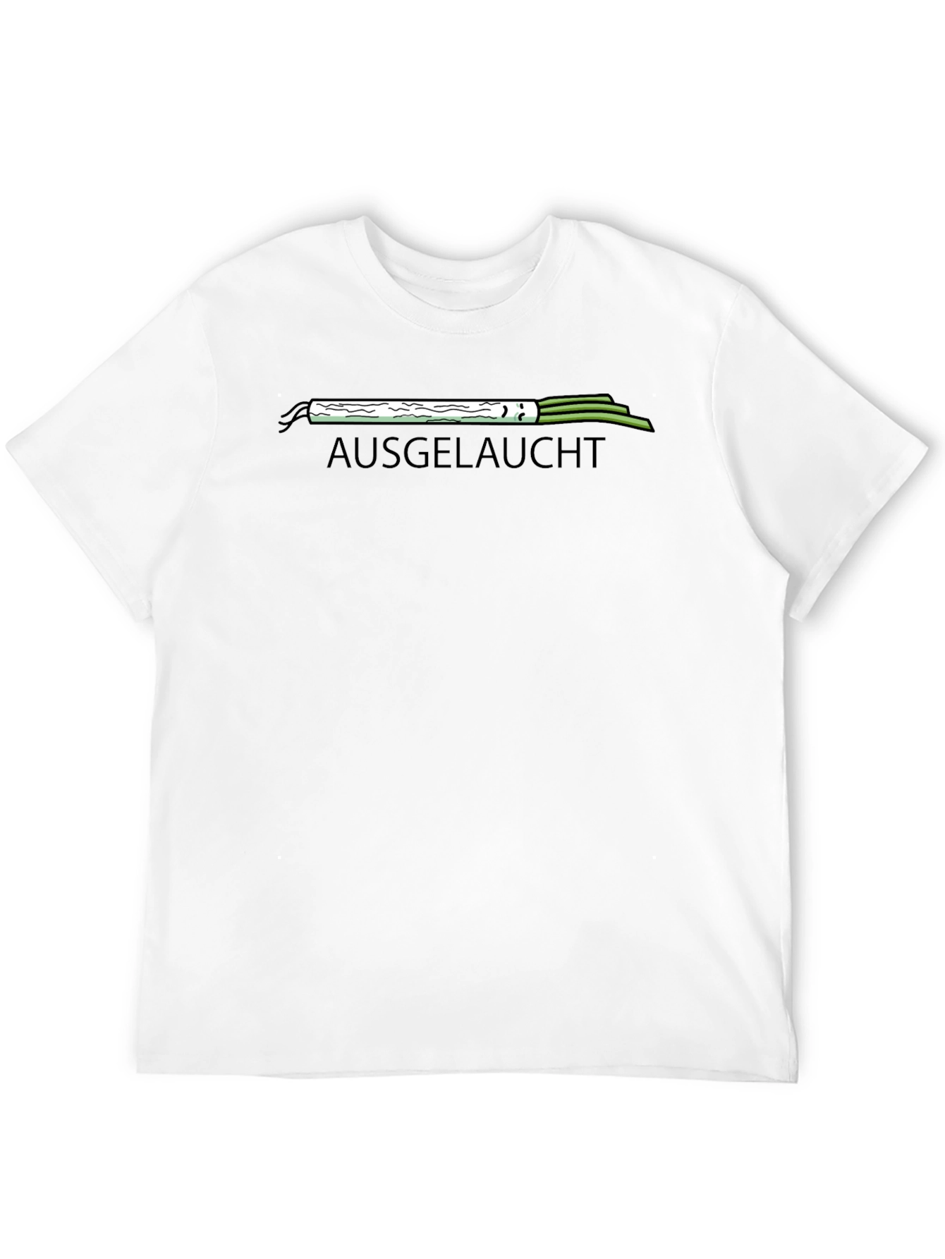 Ausgelaucht Leek T-Shirt - Funny German Graphic Tee