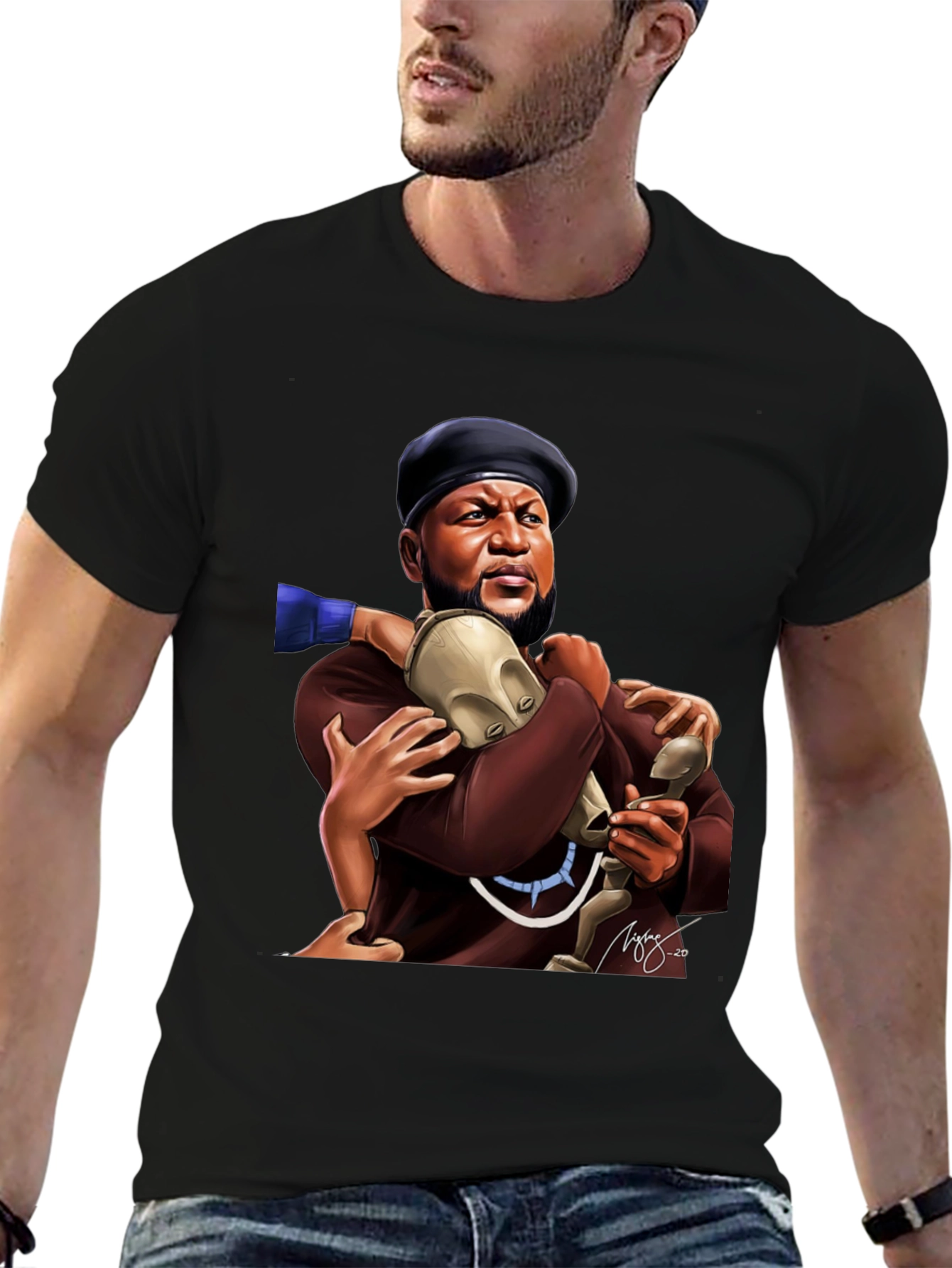Graphic Print T-Shirt - Unique Design