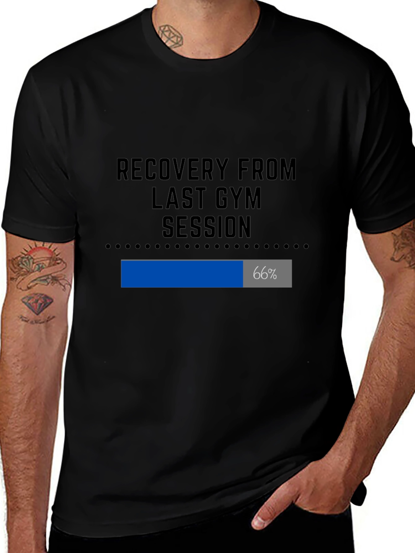 Gym Recovery Graphic T-Shirt