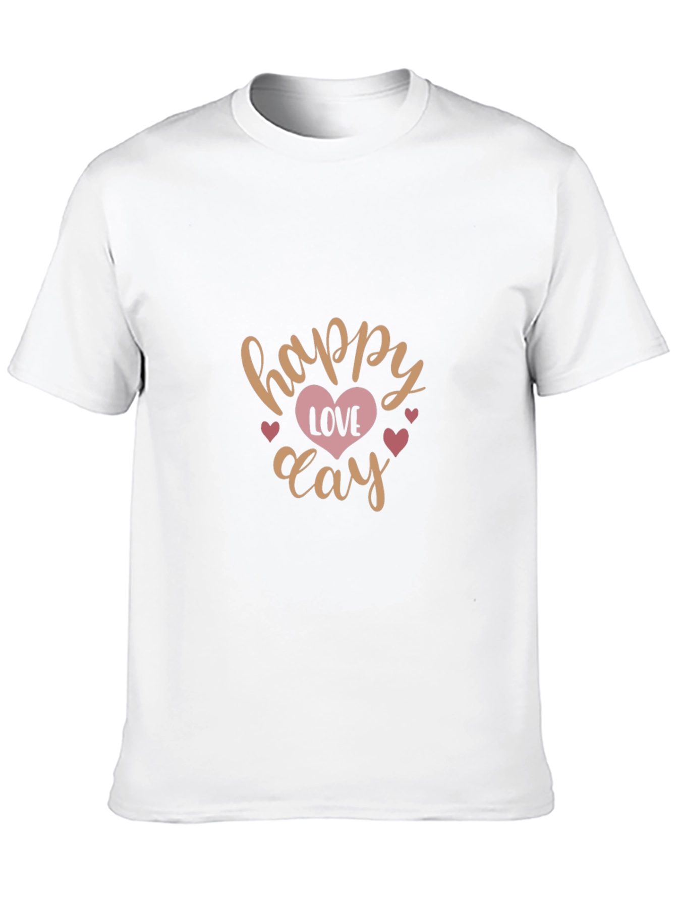 Happy Love Day Graphic Tee - Trendy Valentines Shirt