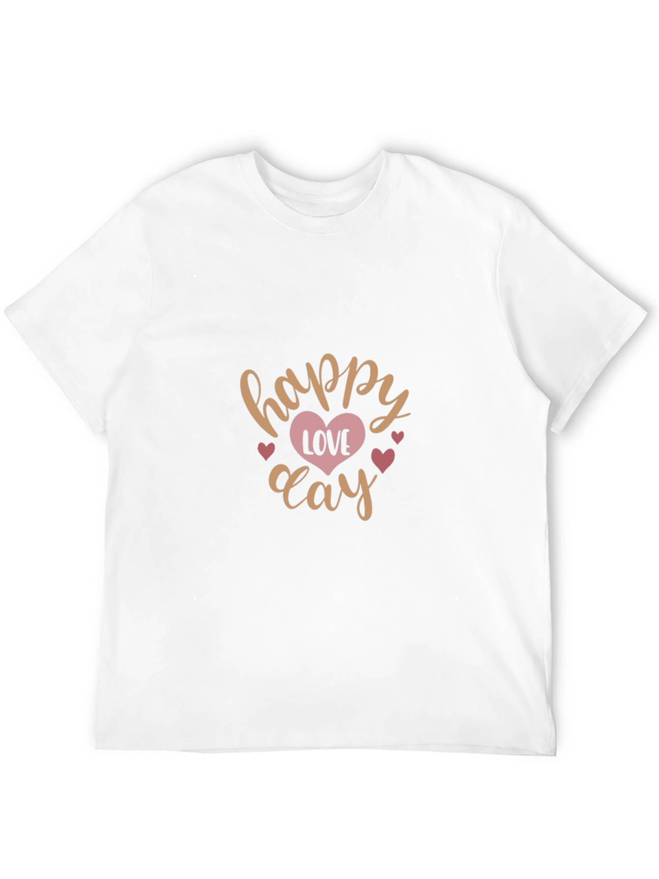 Happy Love Day Graphic Tee - Trendy Valentines Shirt
