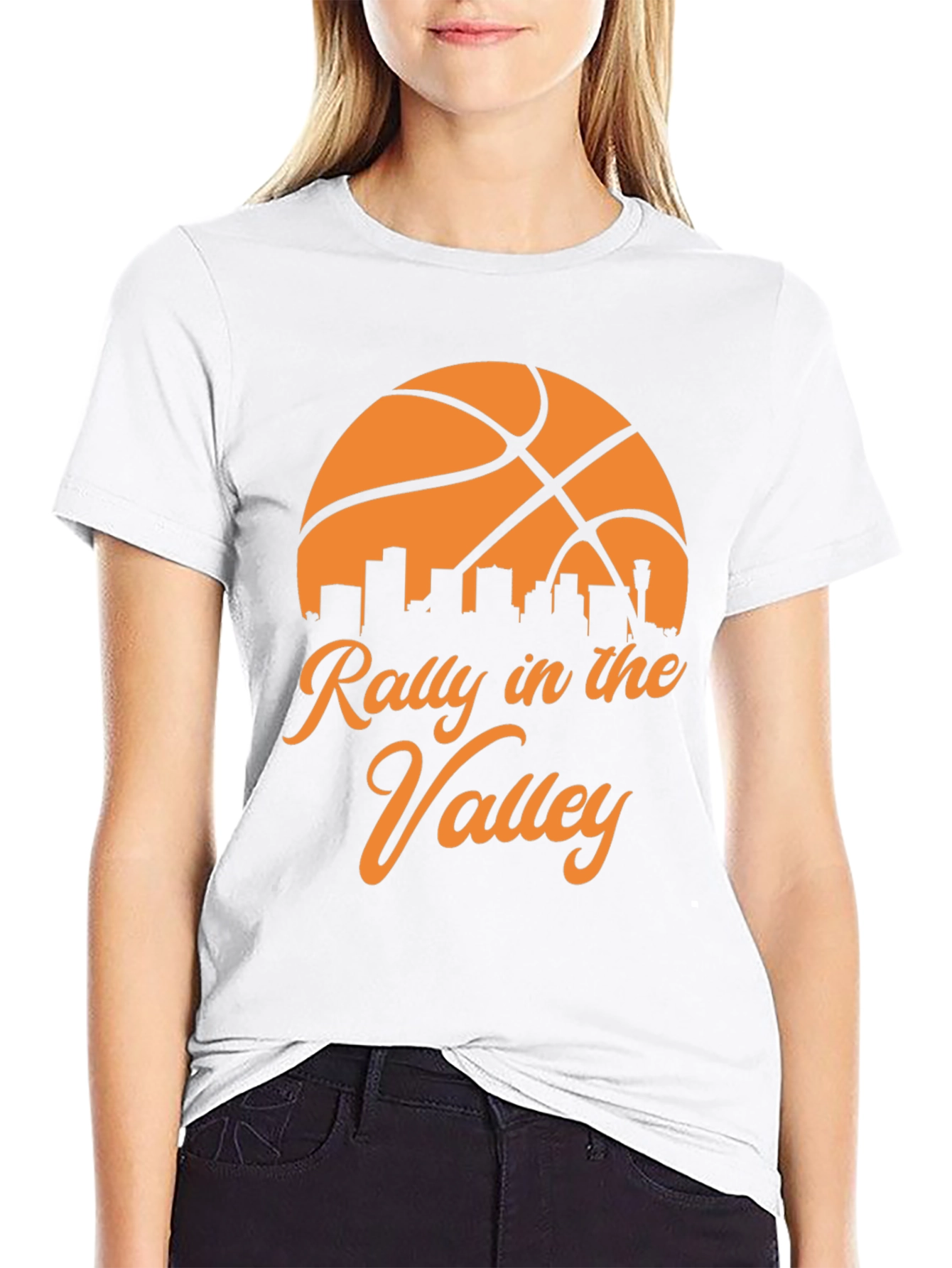 Rally in the Valley Basketball Graphic T-Shirt