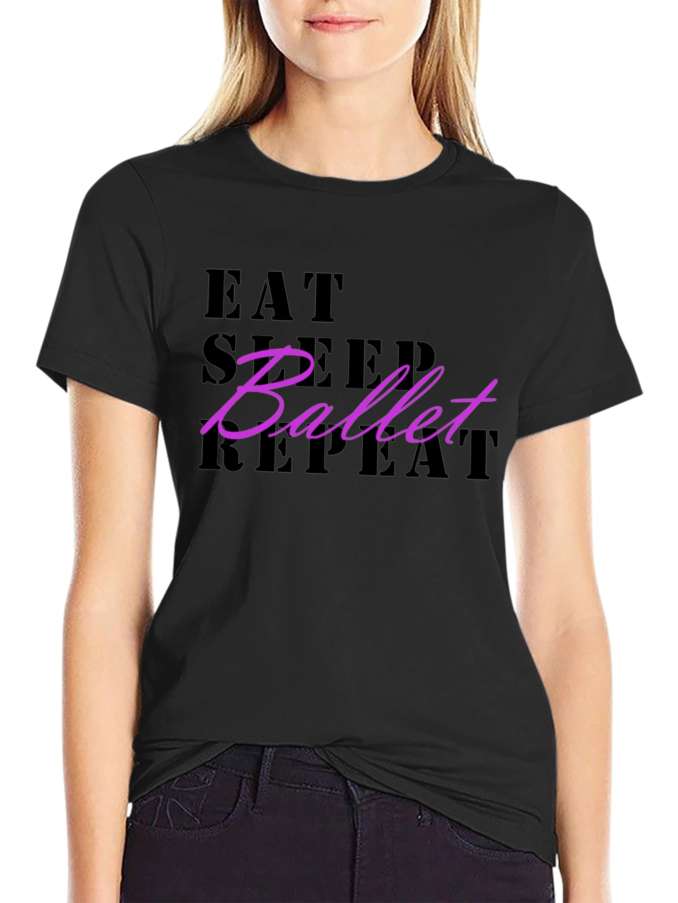 Eat Sleep Ballet Repeat T-Shirt