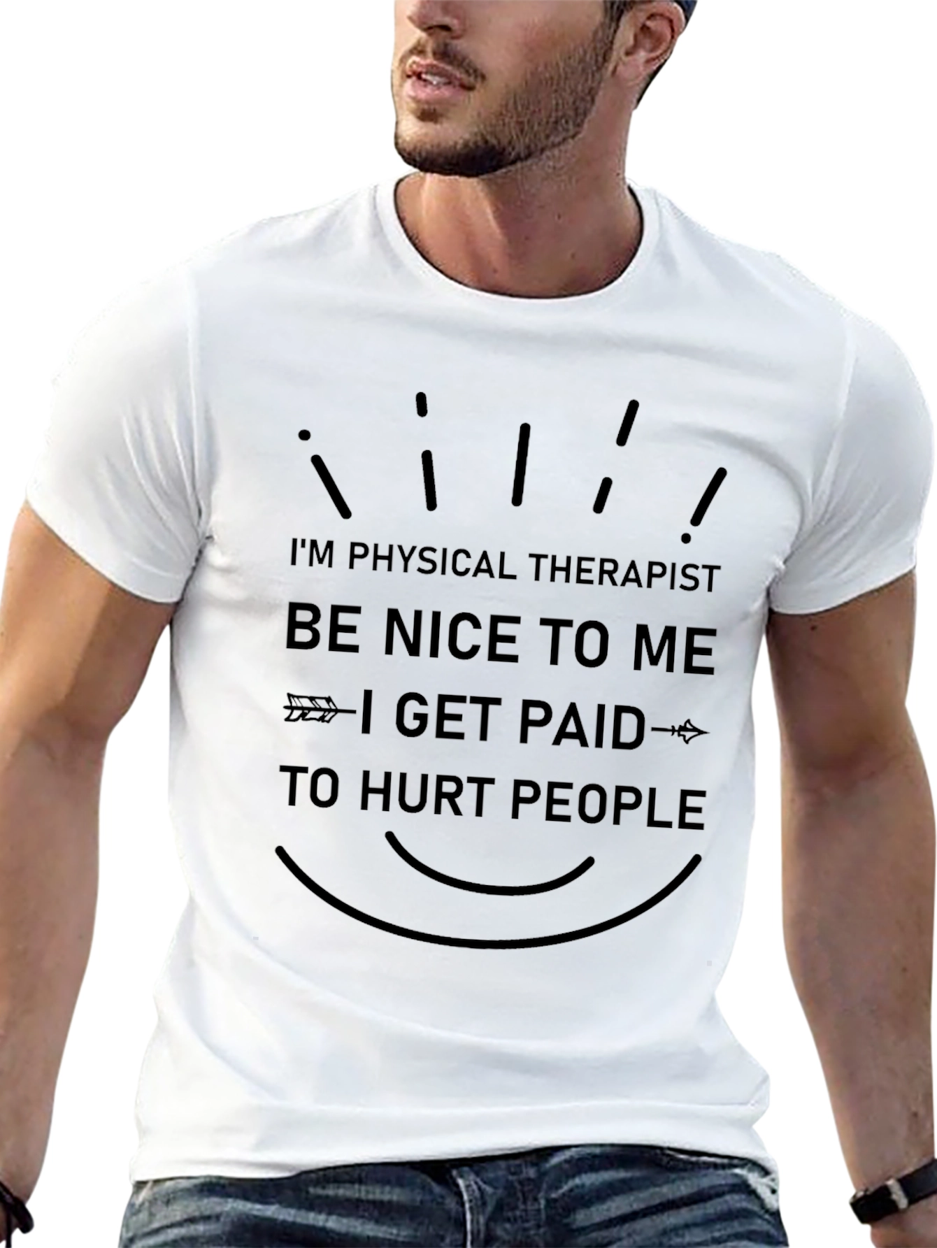 Funny Physical Therapist T-Shirt - Hurt People
