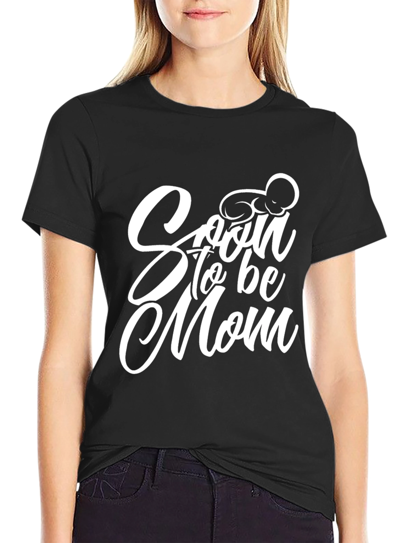 Soon To Be Mom Graphic Tee - Unisex