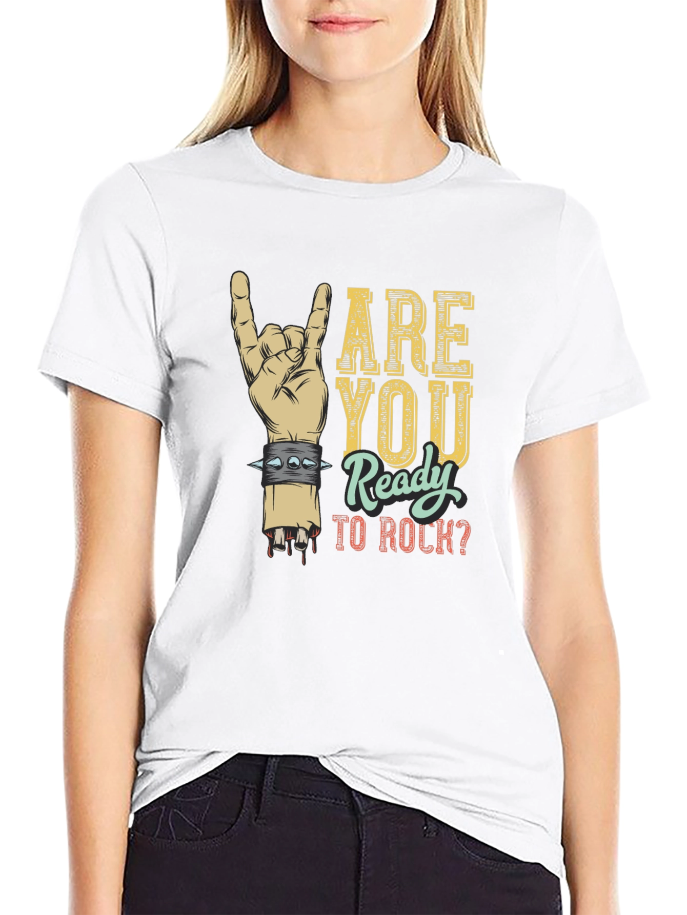Rock On T-Shirt - Ready to Rock?