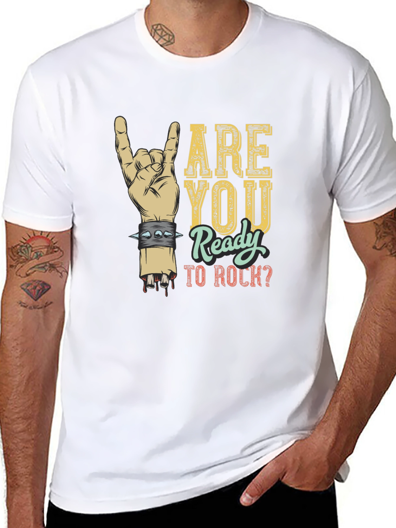 Rock On T-Shirt - Ready to Rock?