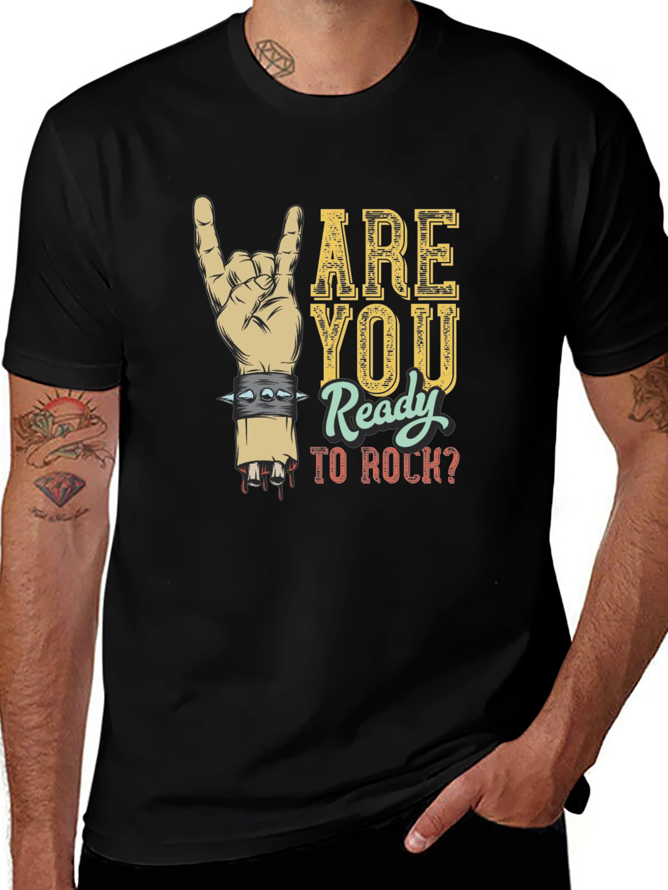 Rock On T-Shirt - Ready to Rock?