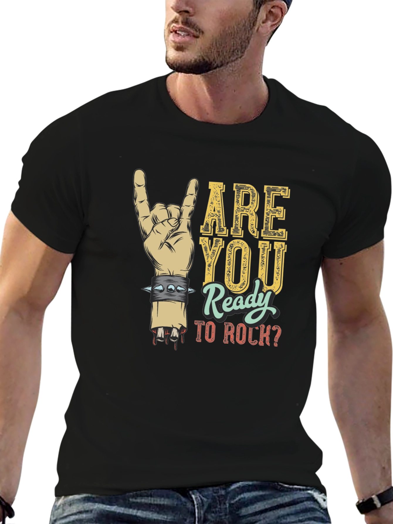 Rock On T-Shirt - Ready to Rock?