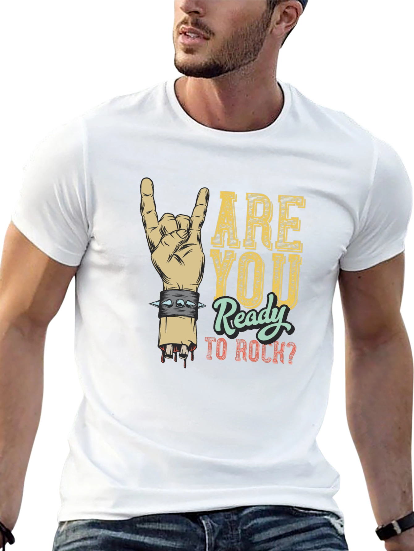 Rock On T-Shirt - Ready to Rock?