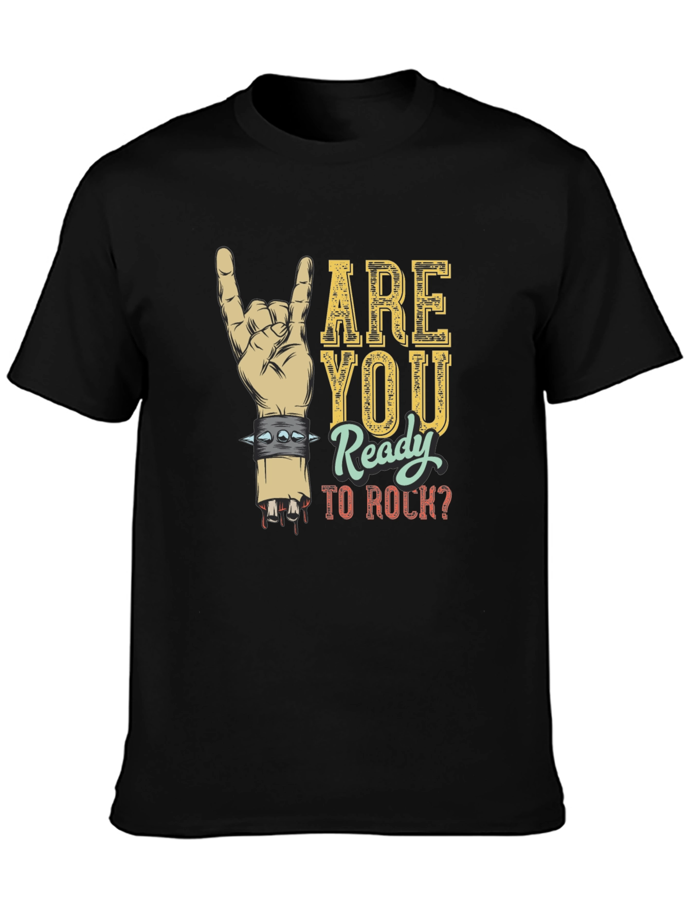 Rock On T-Shirt - Ready to Rock?