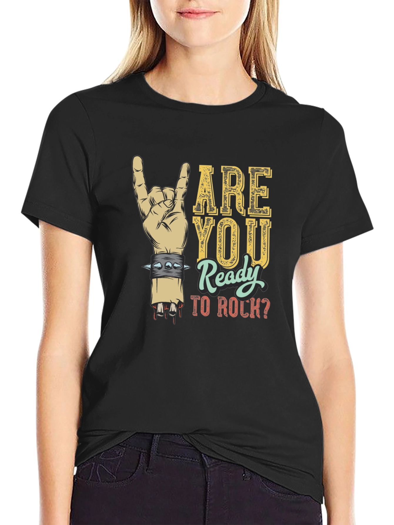 Rock On T-Shirt - Ready to Rock?