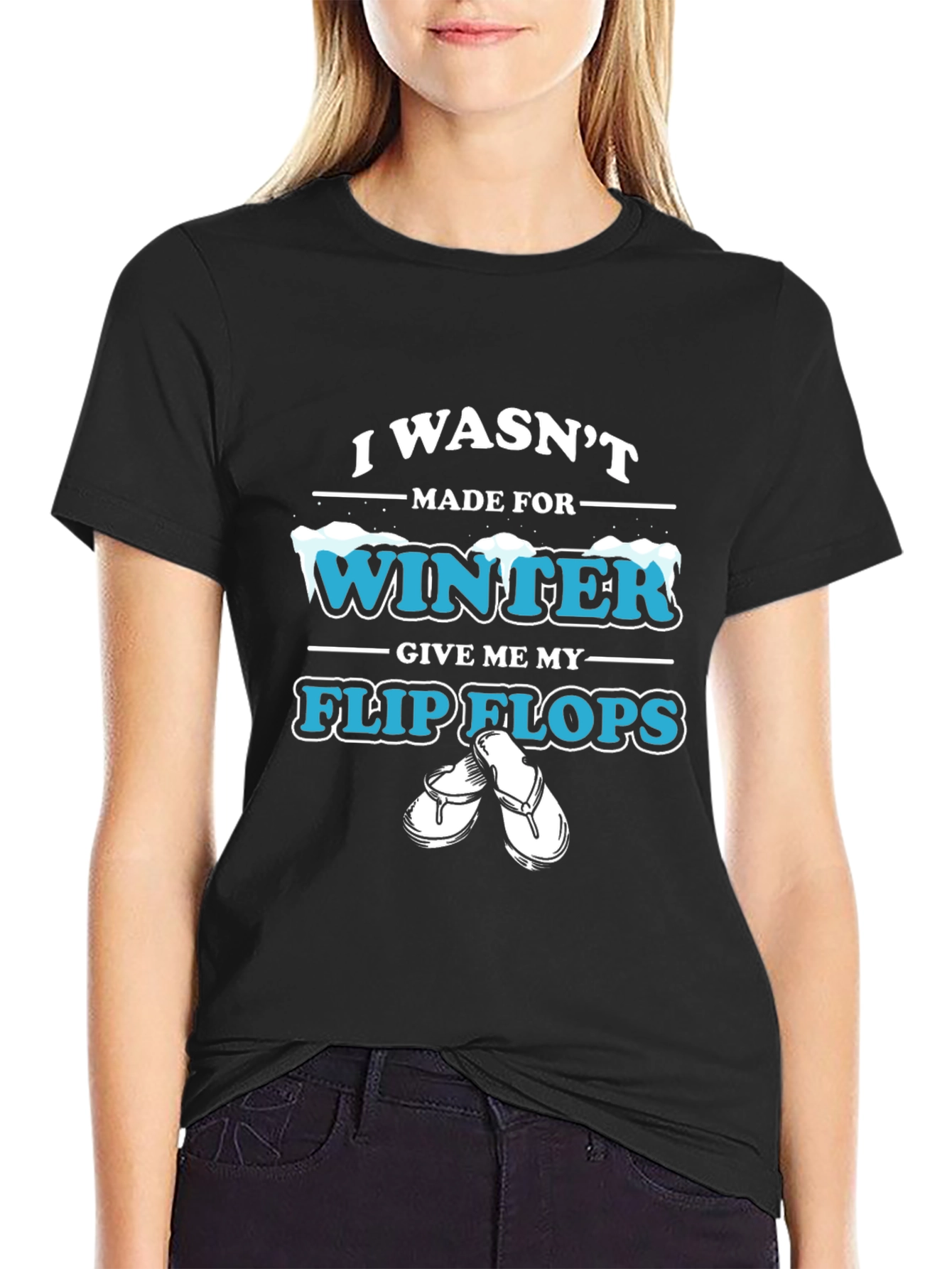 Winter Flip Flops T-Shirt