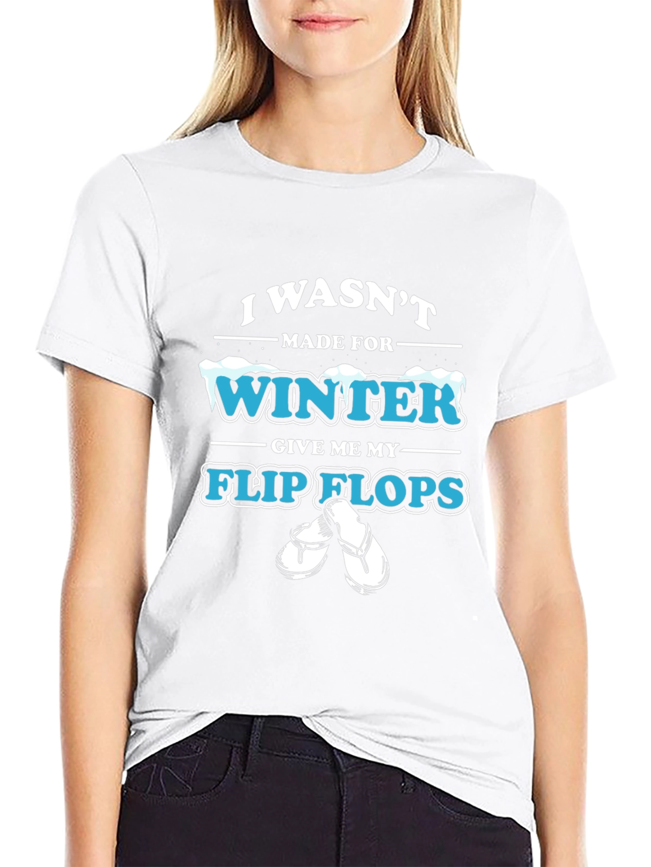Winter Flip Flops T-Shirt