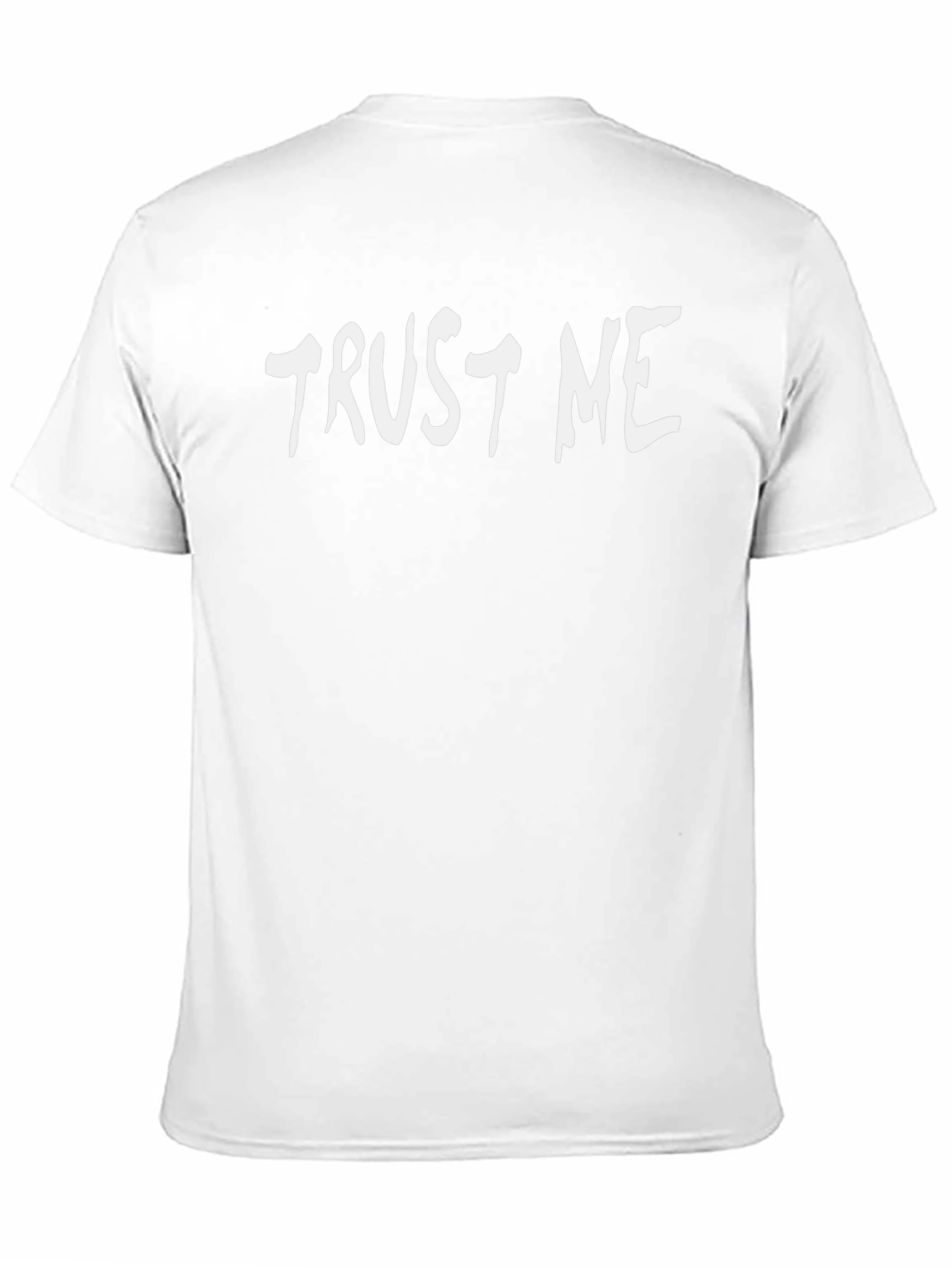 Trust Me Black Graphic T-Shirt