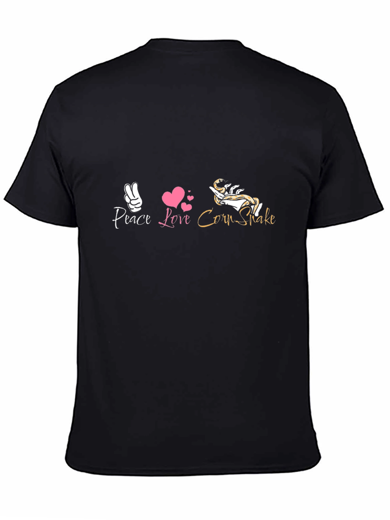 Peace Love Corn Snake T-Shirt