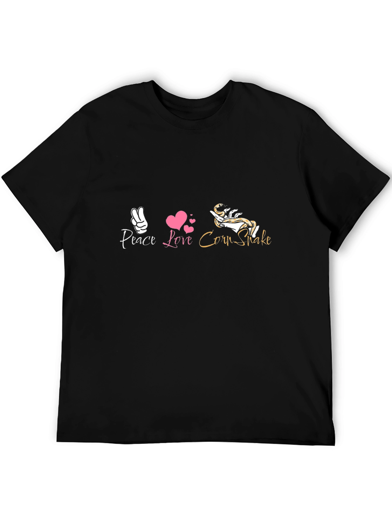 Peace Love Corn Snake T-Shirt