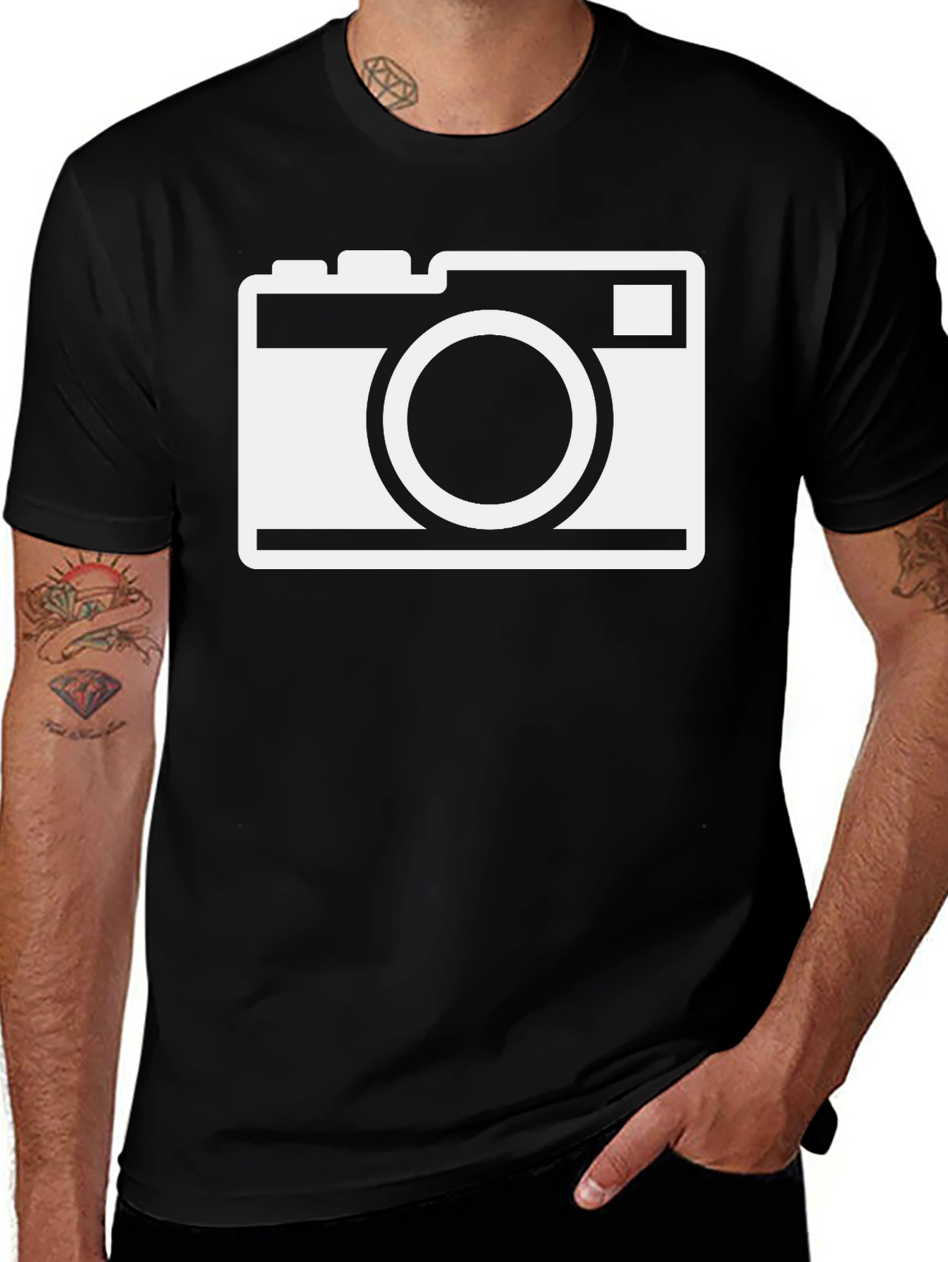 Camera Graphic T-Shirt - Photographer Tee