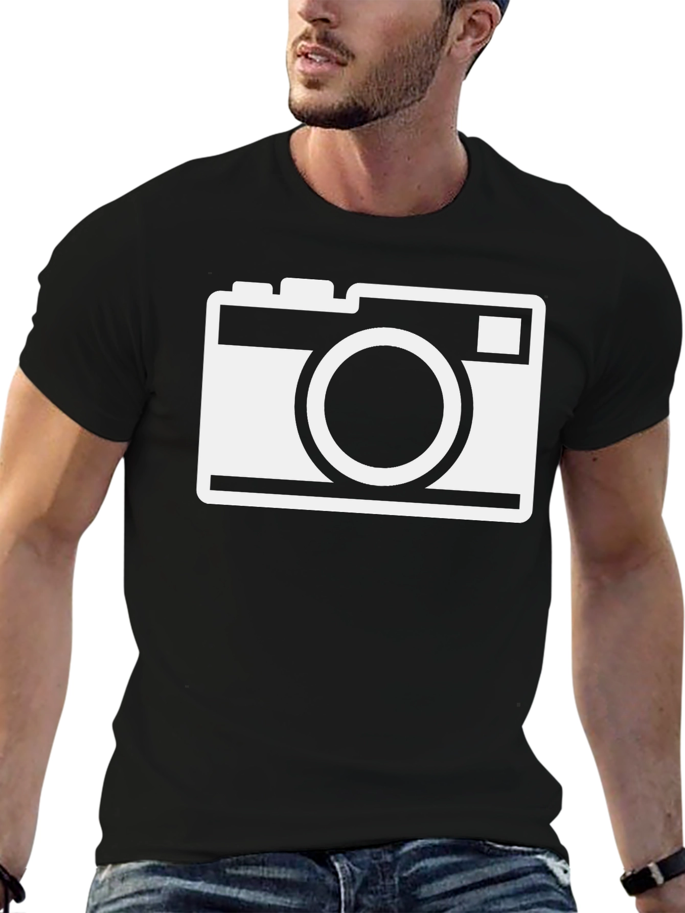 Camera Graphic T-Shirt - Photographer Tee