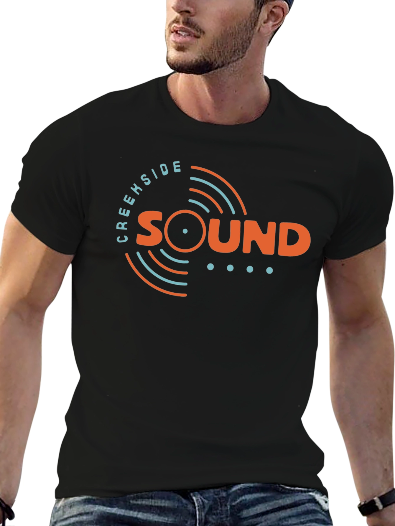Creekside Sound Record Player T-Shirt