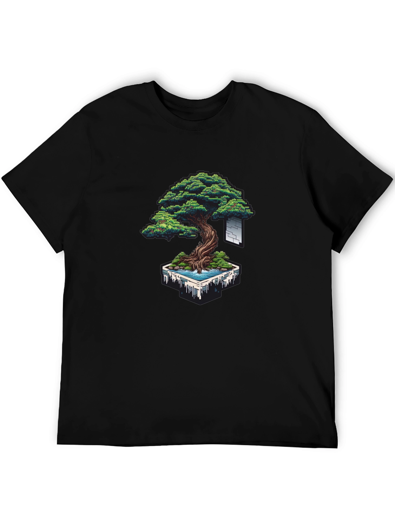 Pixel Bonsai T-Shirt - Unique Pixel Art Design